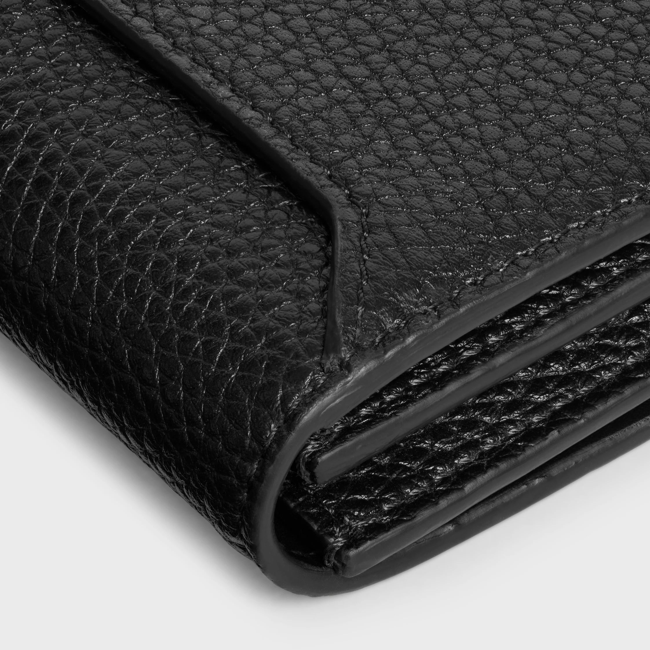 Business Card Holder IN GRAINED CALFSKIN