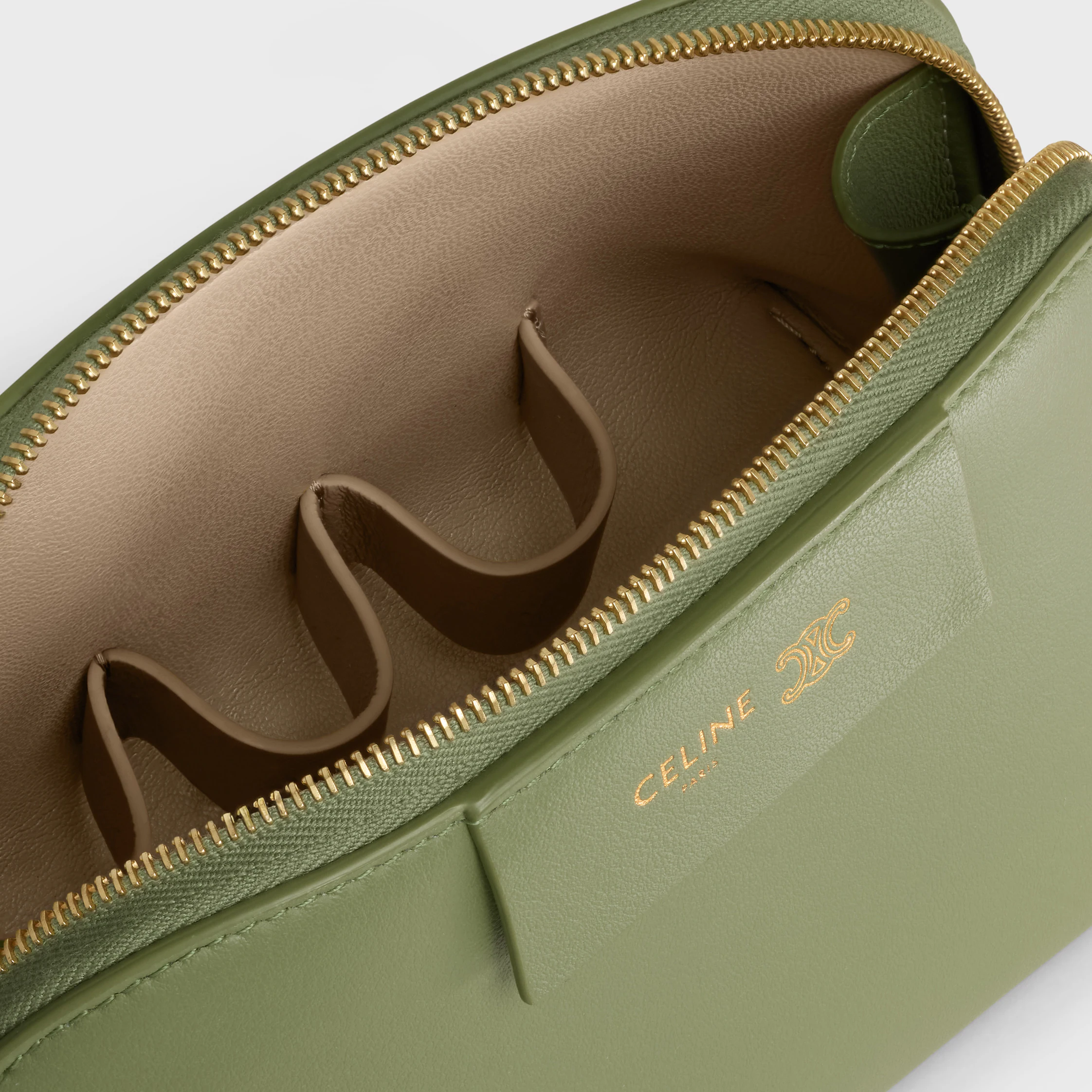 LIPSTICK COSMETIC POUCH IN SMOOTH CALFSKIN