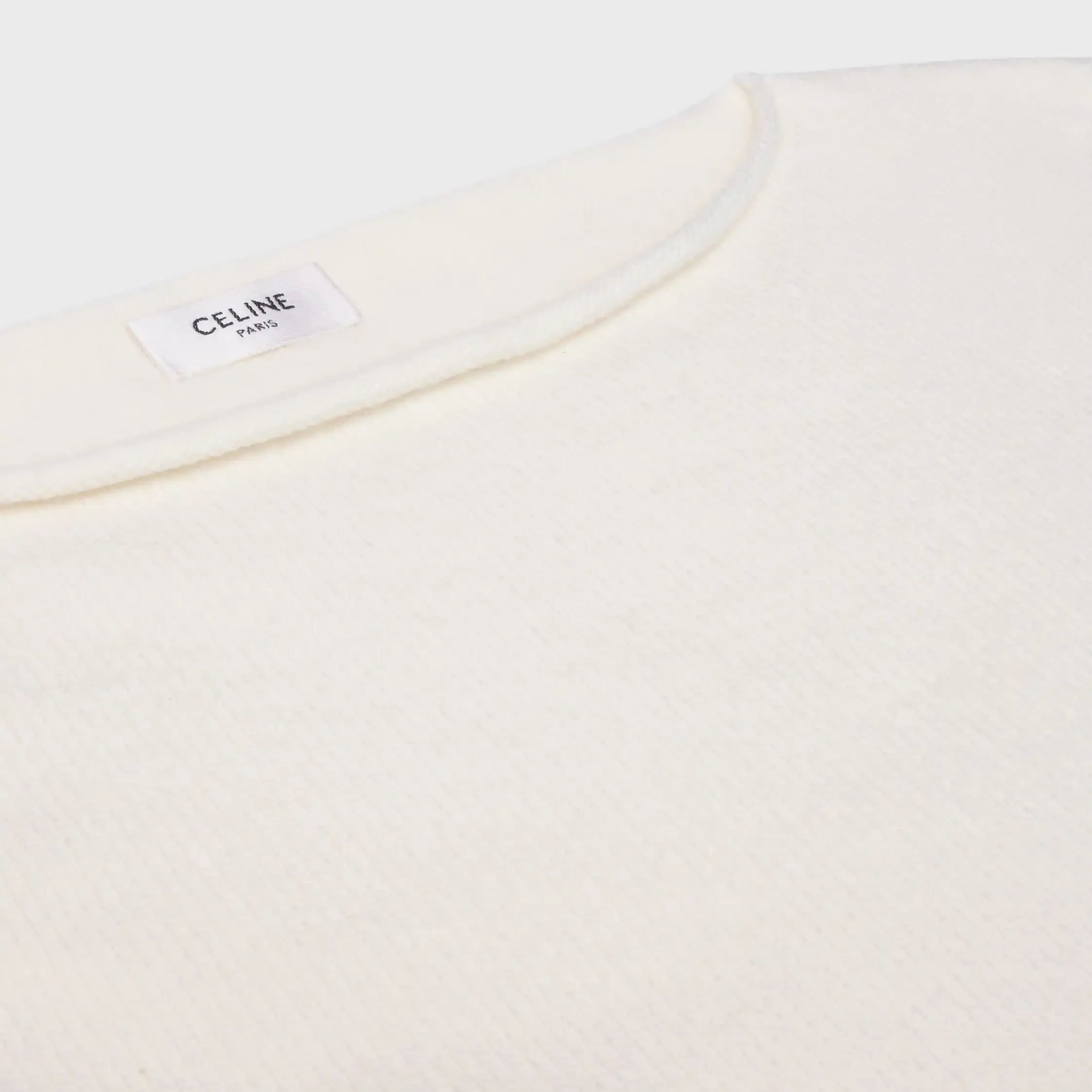 boatneck sweater IN wool and cashmere