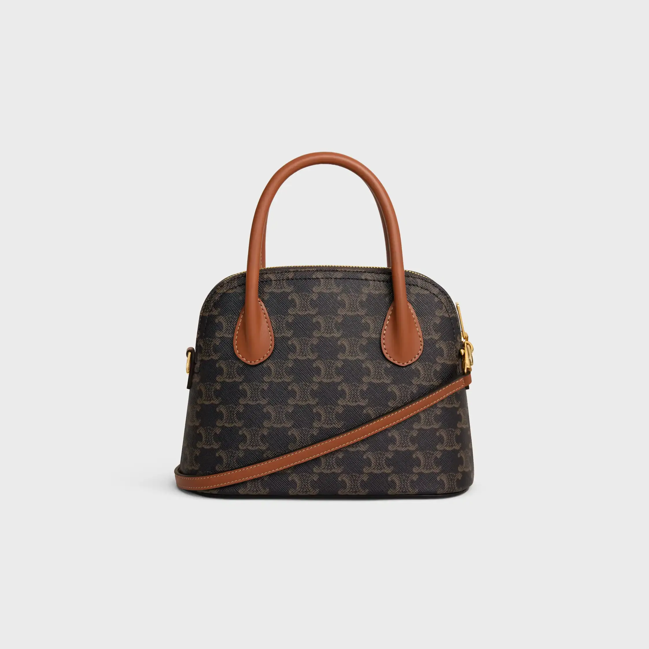 TEEN HONORINE BAG IN Triomphe Canvas and Calfskin