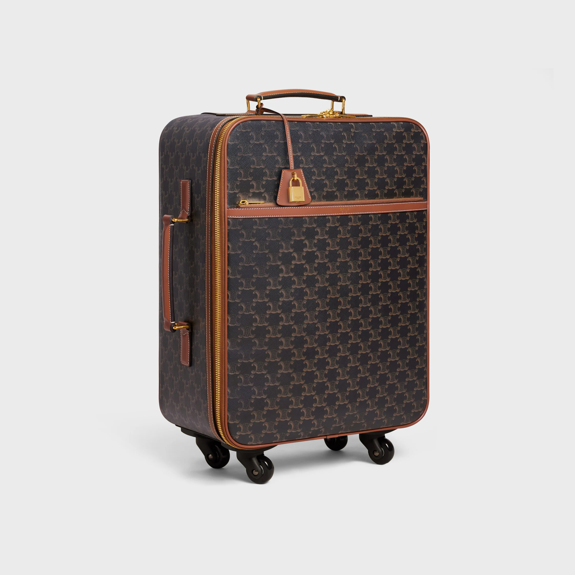 Small Trolley in Triomphe Canvas and Calfskin