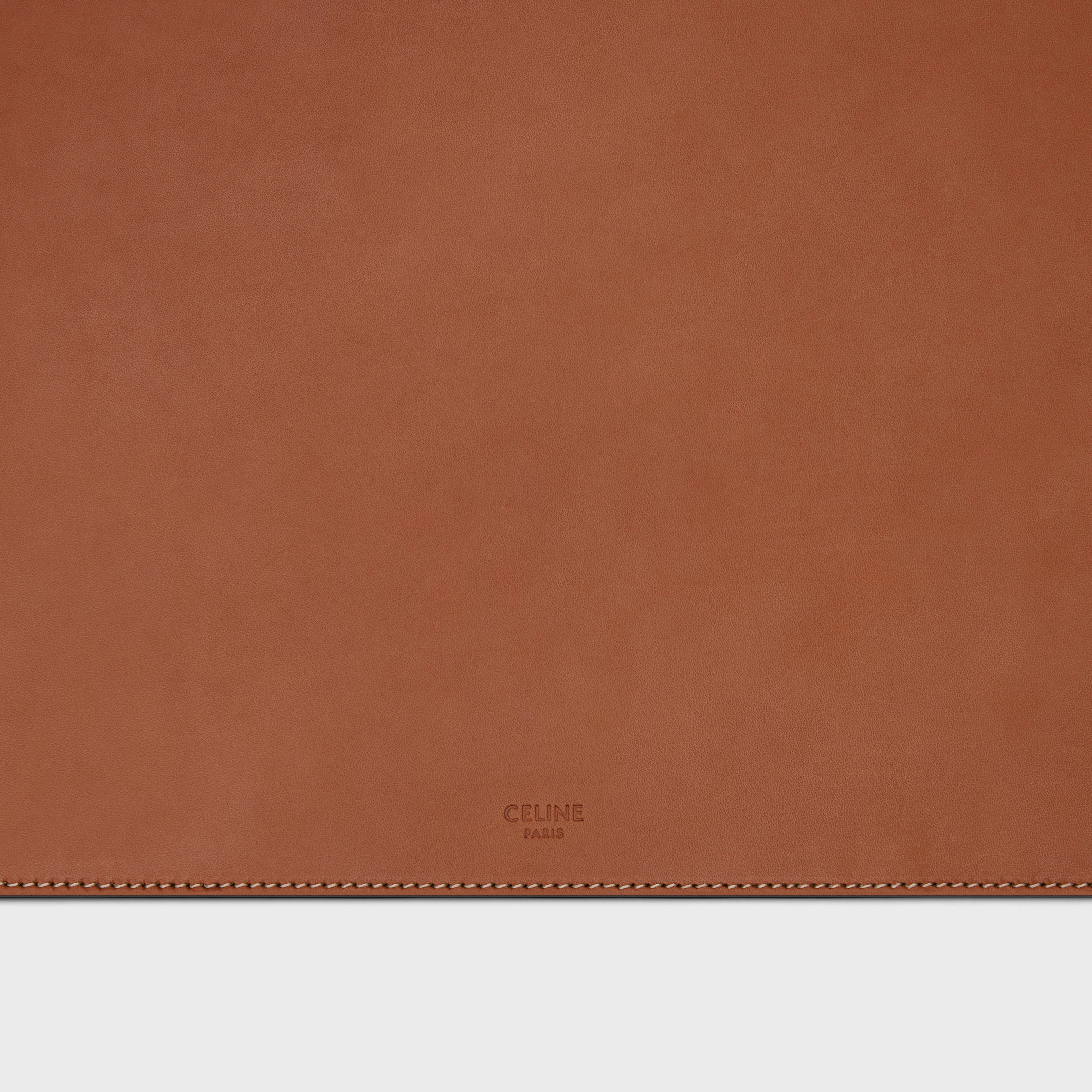 Desk Pad in Natural Calfskin