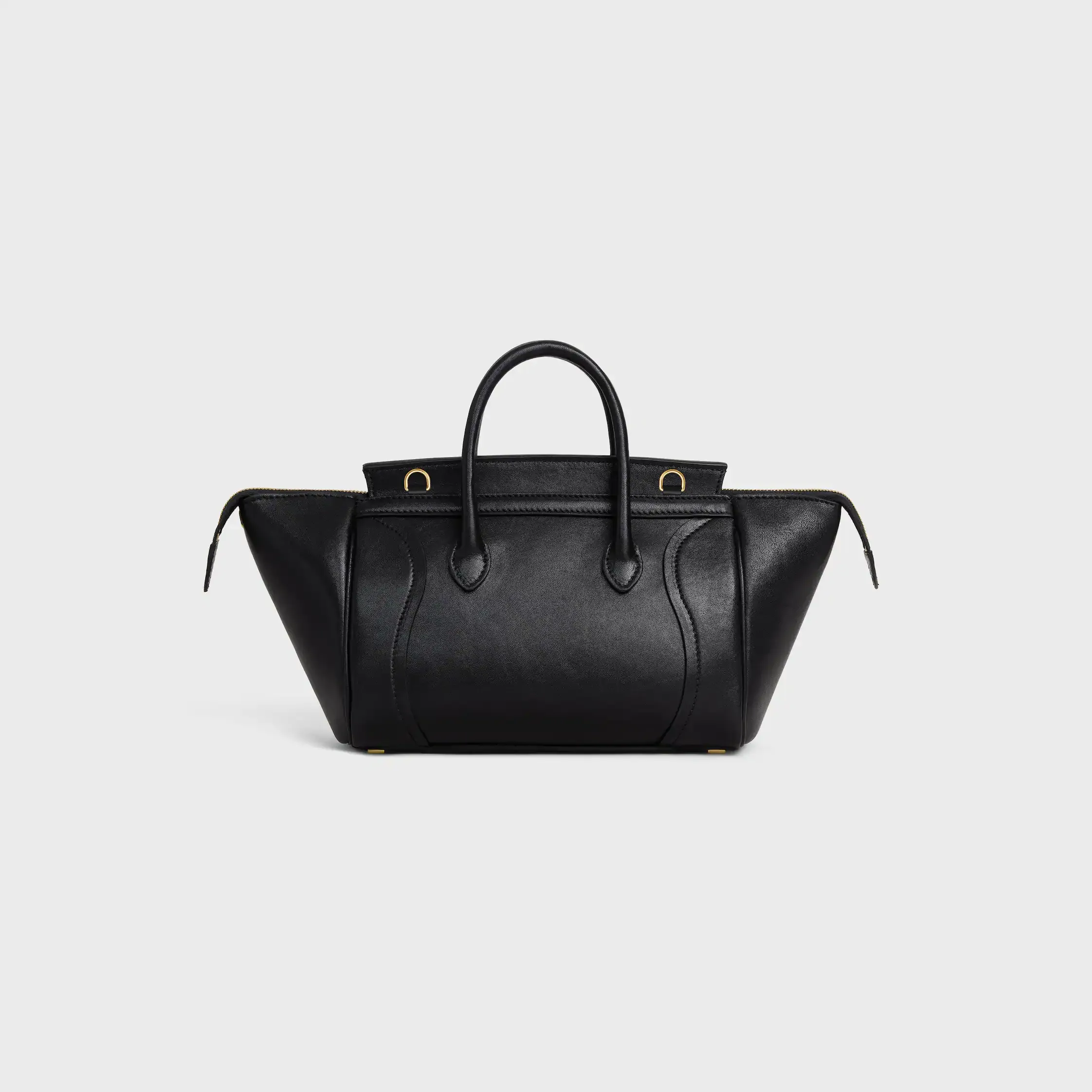 LITTLE LUGGAGE IN SUPPLE SHINY LAMBSKIN