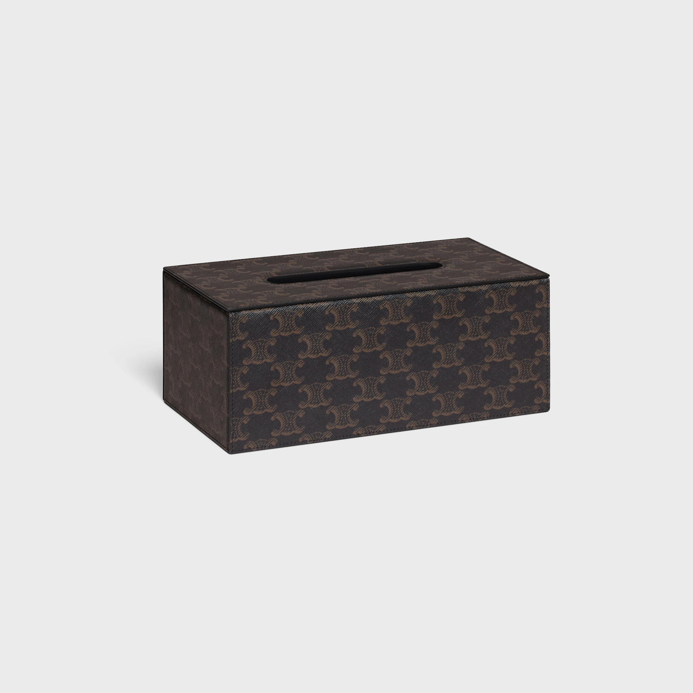 Rectangular tissue box in Triomphe Canvas