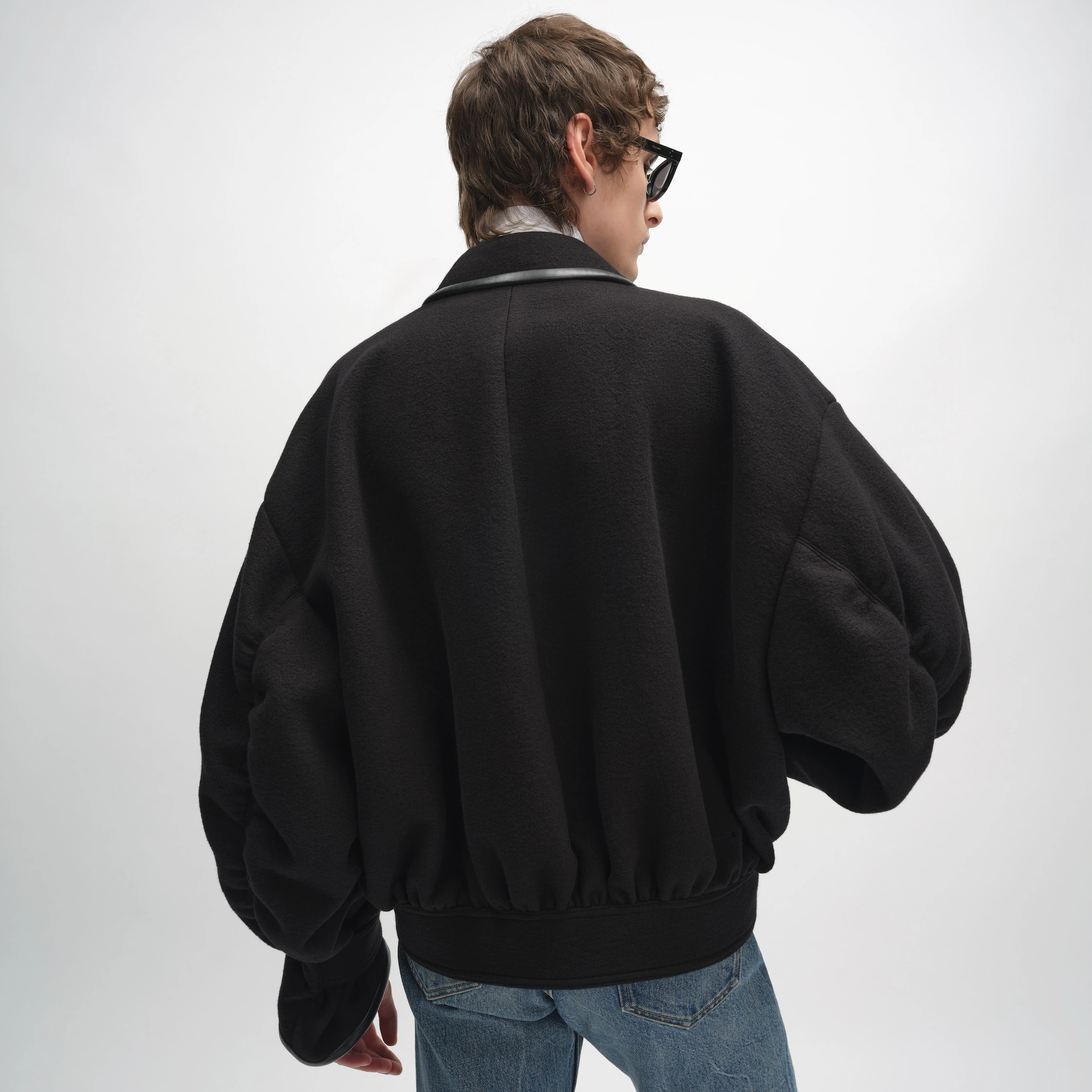 jacket IN DOUBLE-FACE WOOL FELT