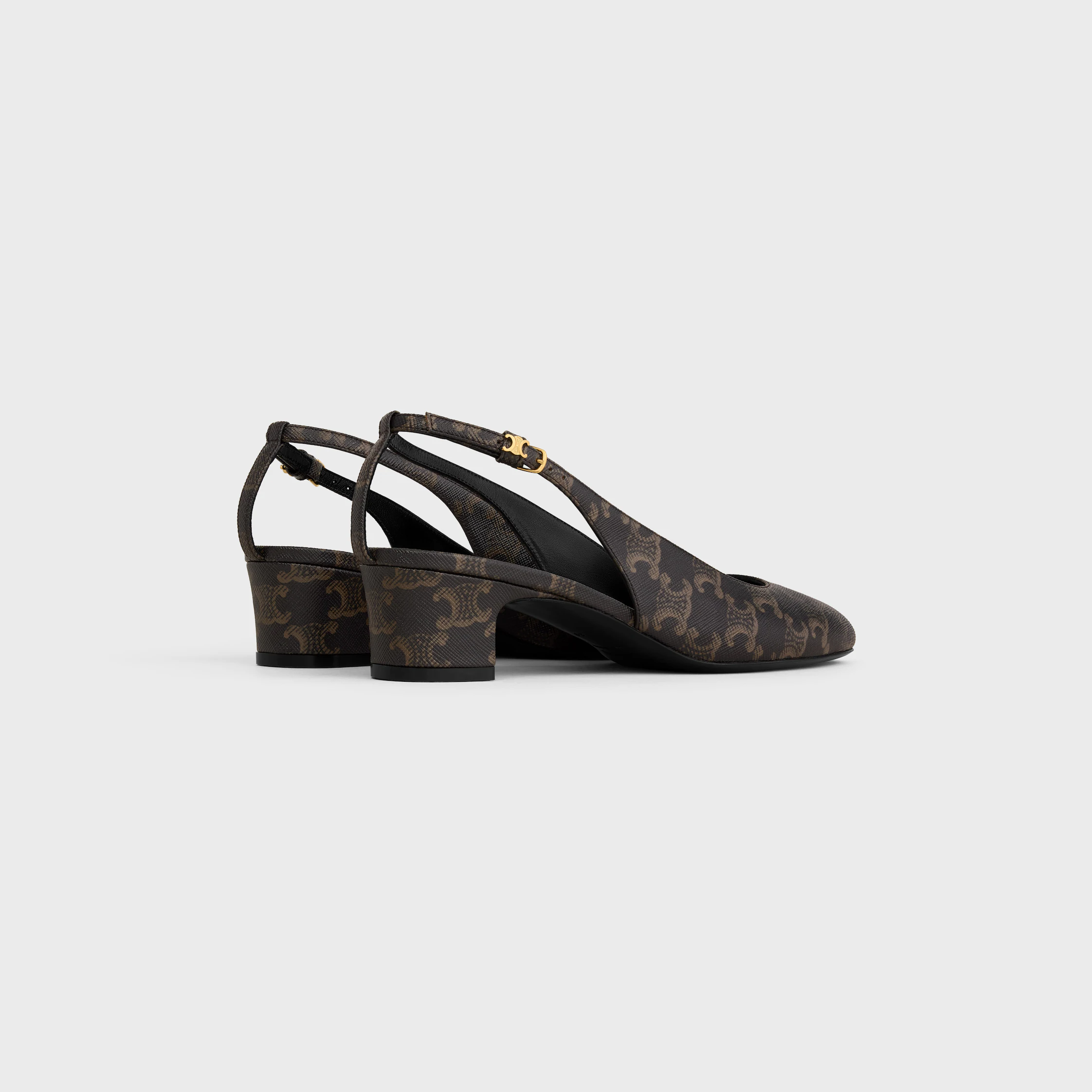 NEO CITY SLINGBACK IN TRIOMPHE COATED FABRIC