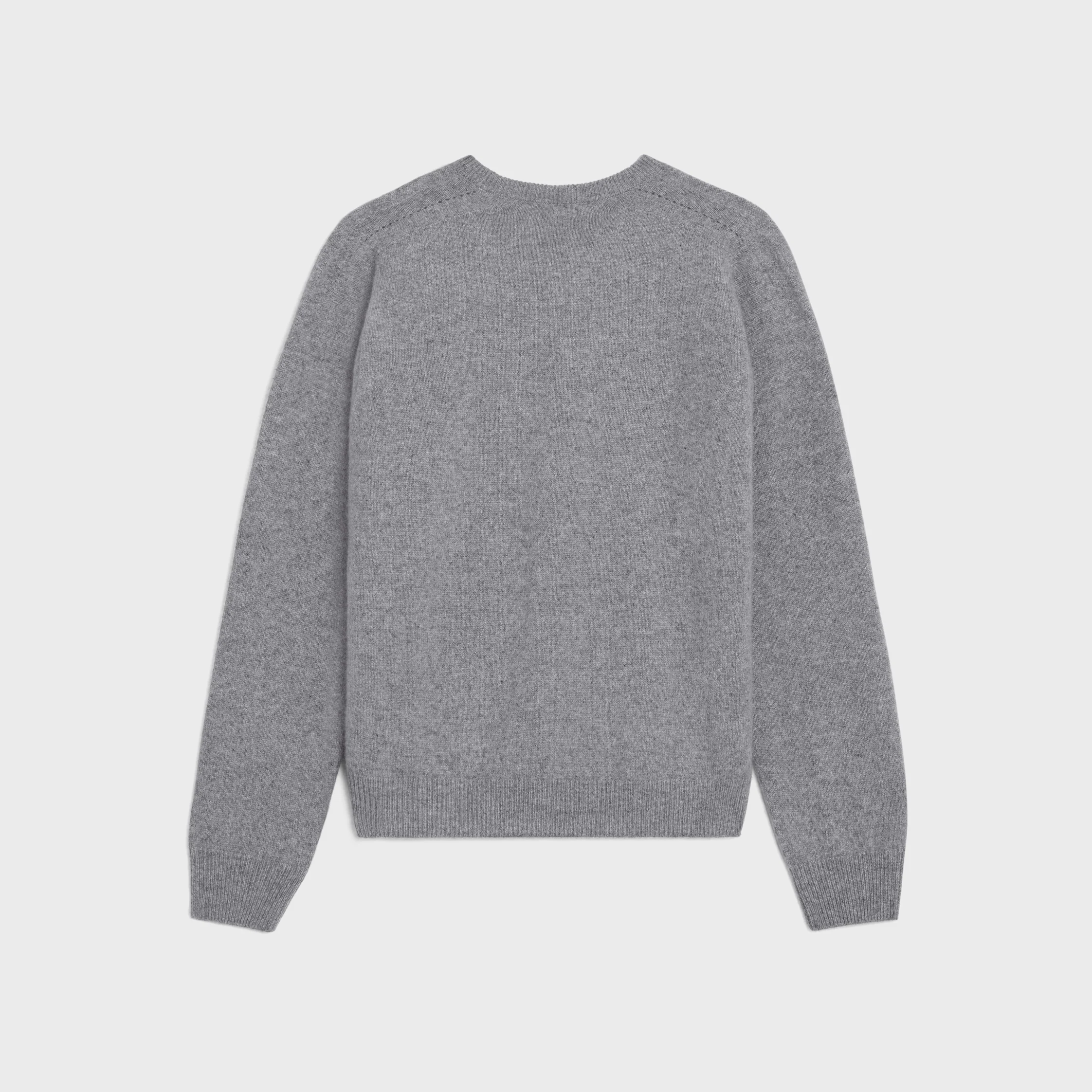 triomphe crew neck sweater in cashmere