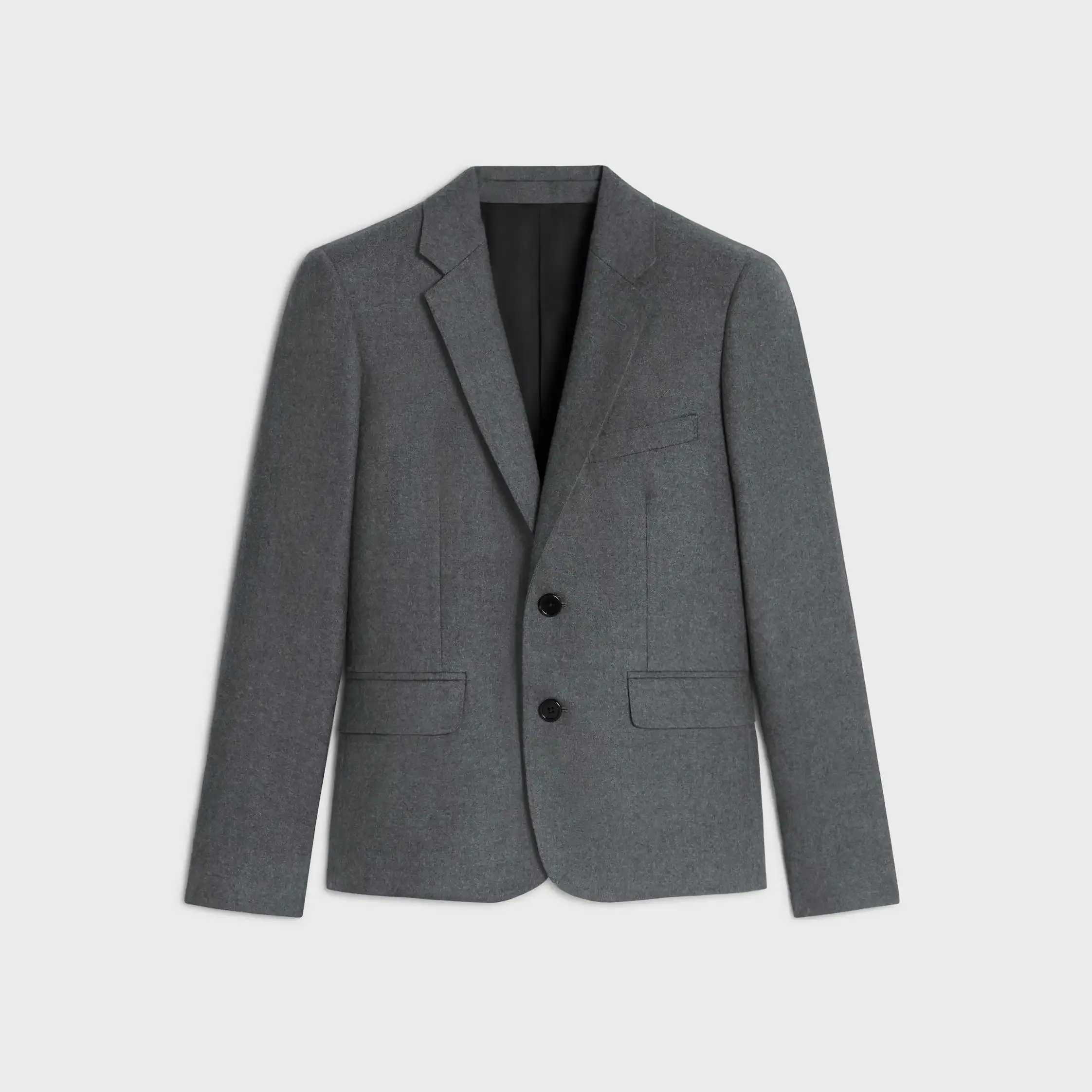 Campbell jacket in flannel twill