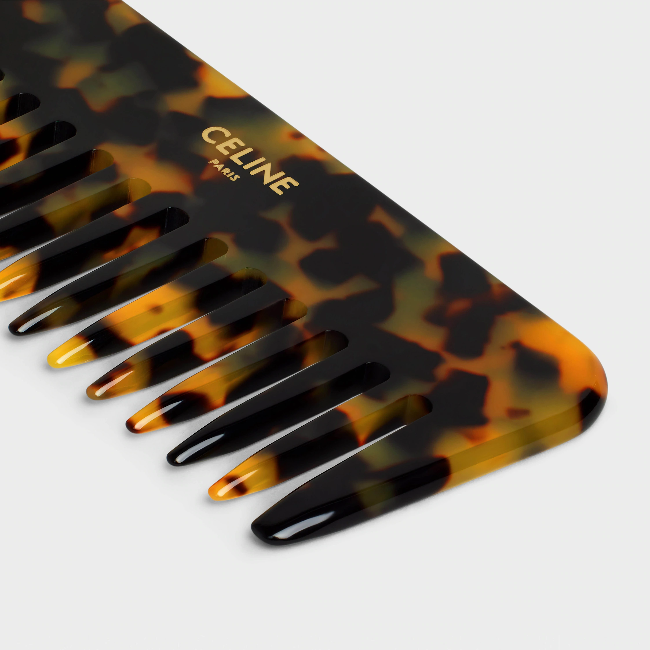 SMALL HAIR COMB IN TRIOMPHE CANVAS