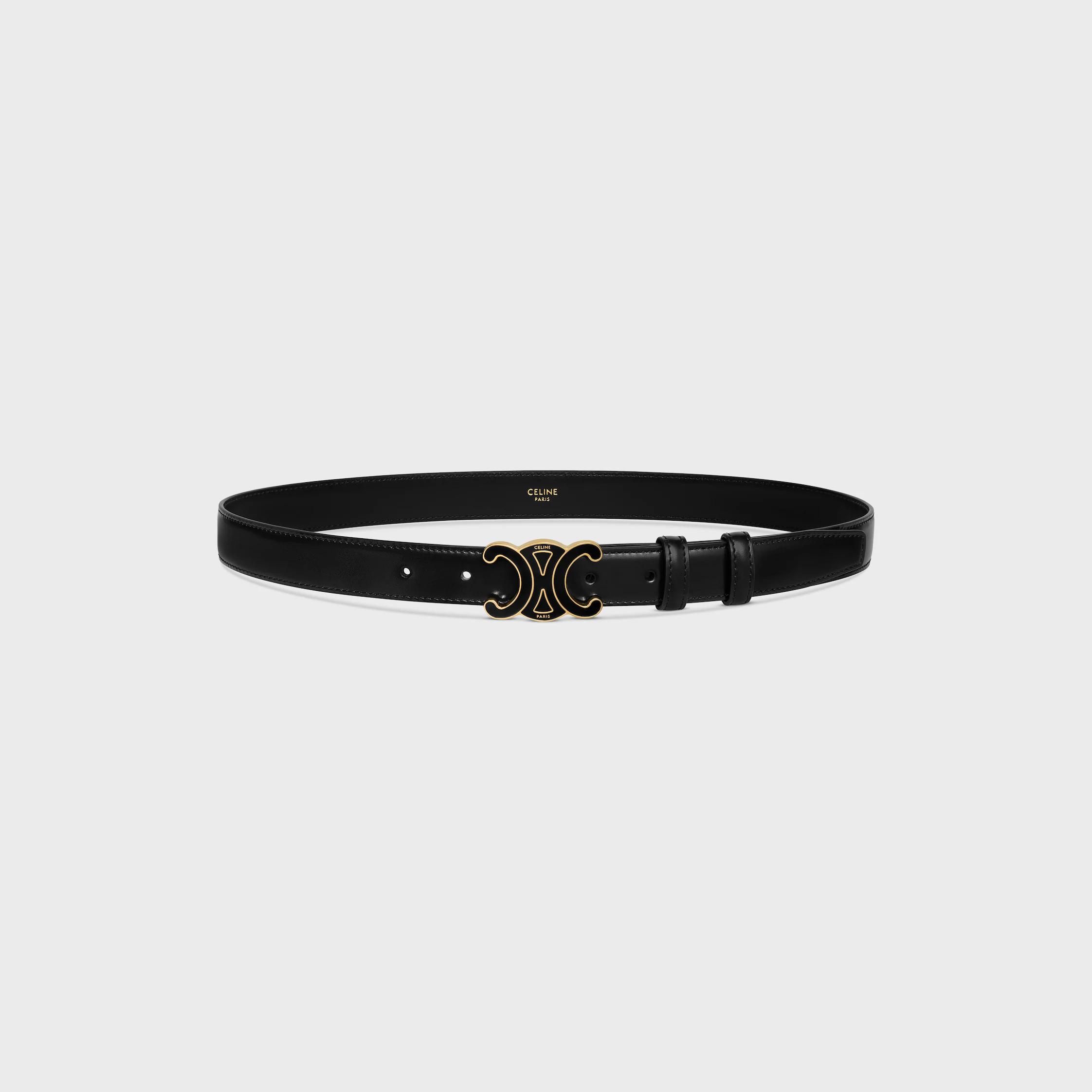 MEDIUM 25MM TRIOMPHE BELT IN Taurillon Leather