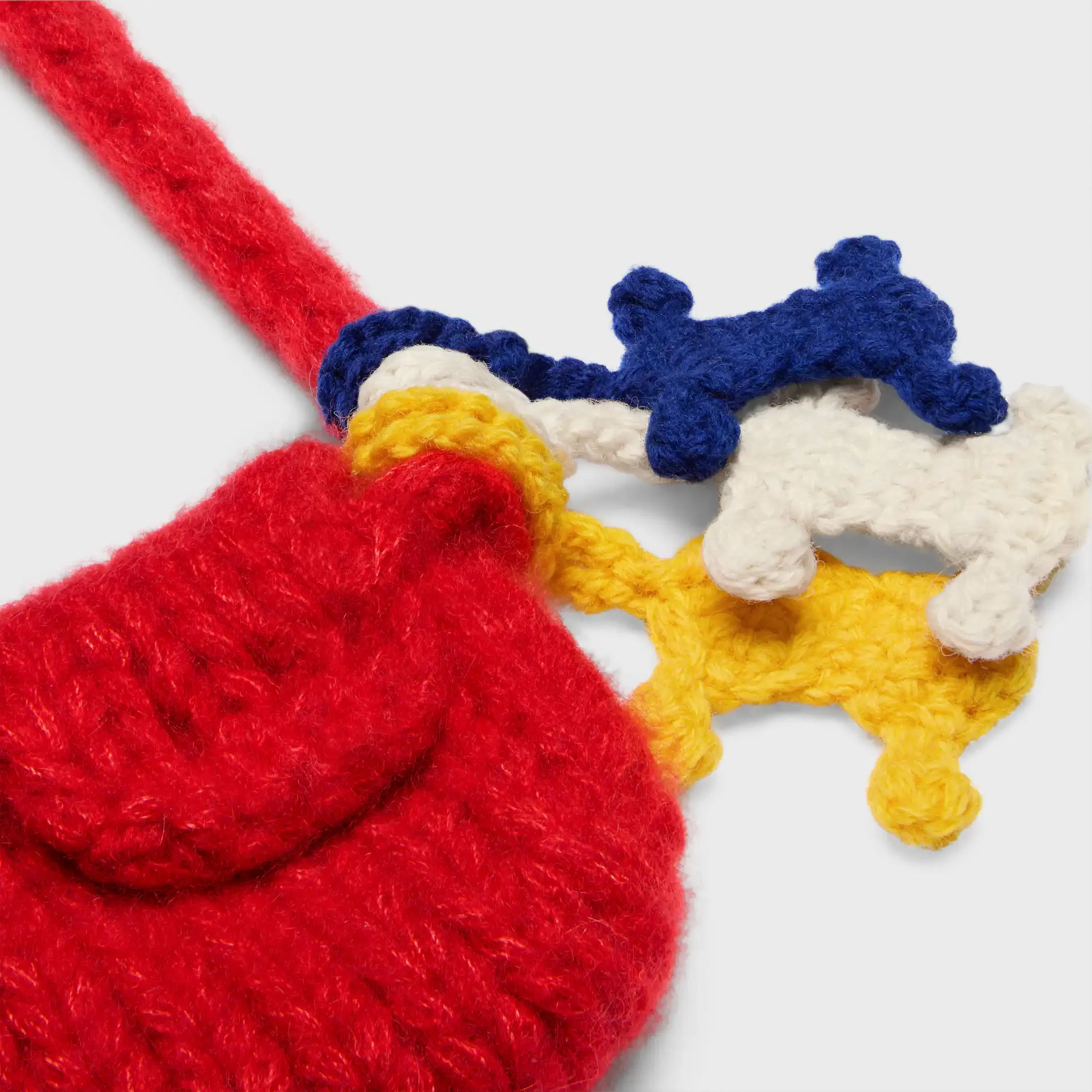 pouch IN cashmere and silk