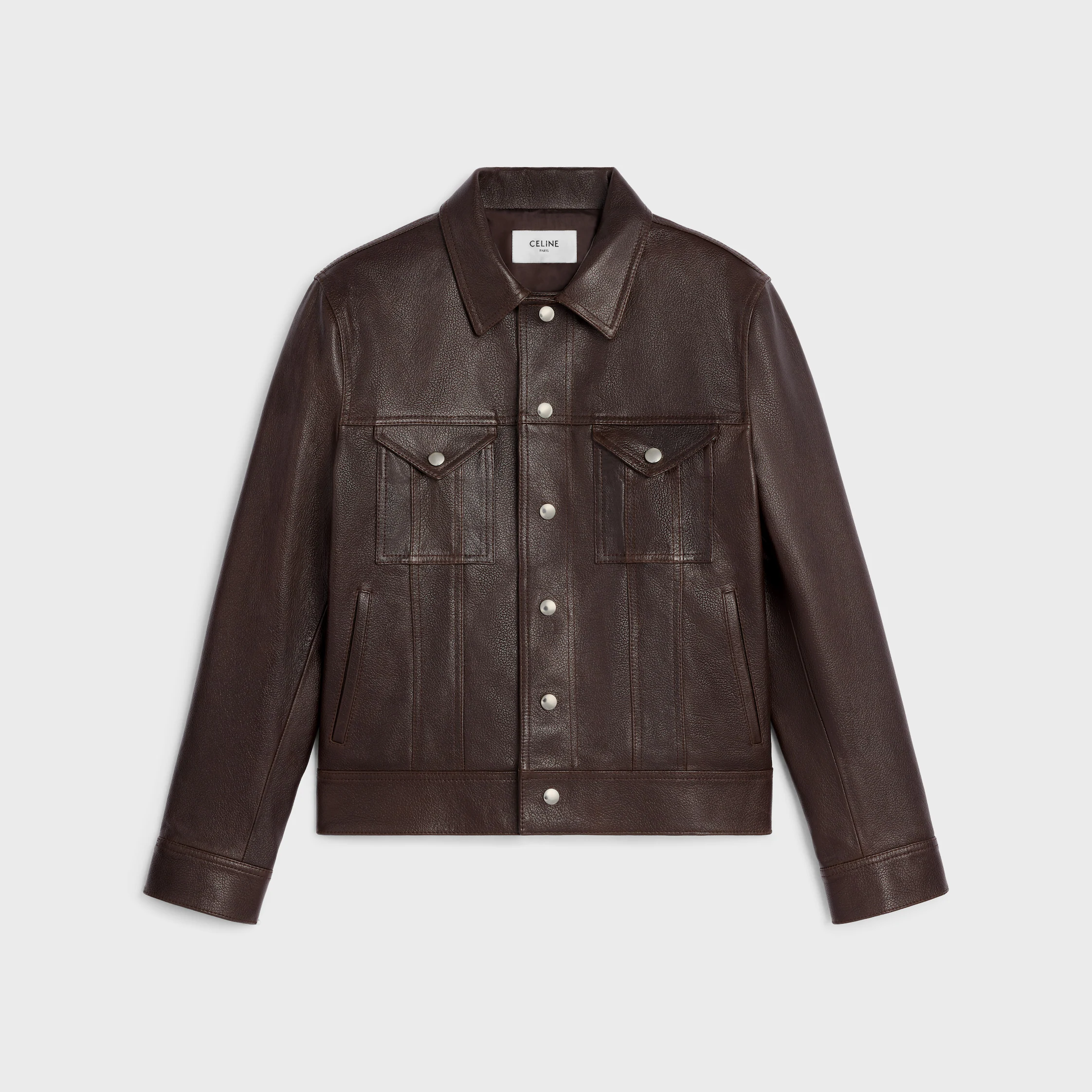 trucker jacket IN LAMBSKIN