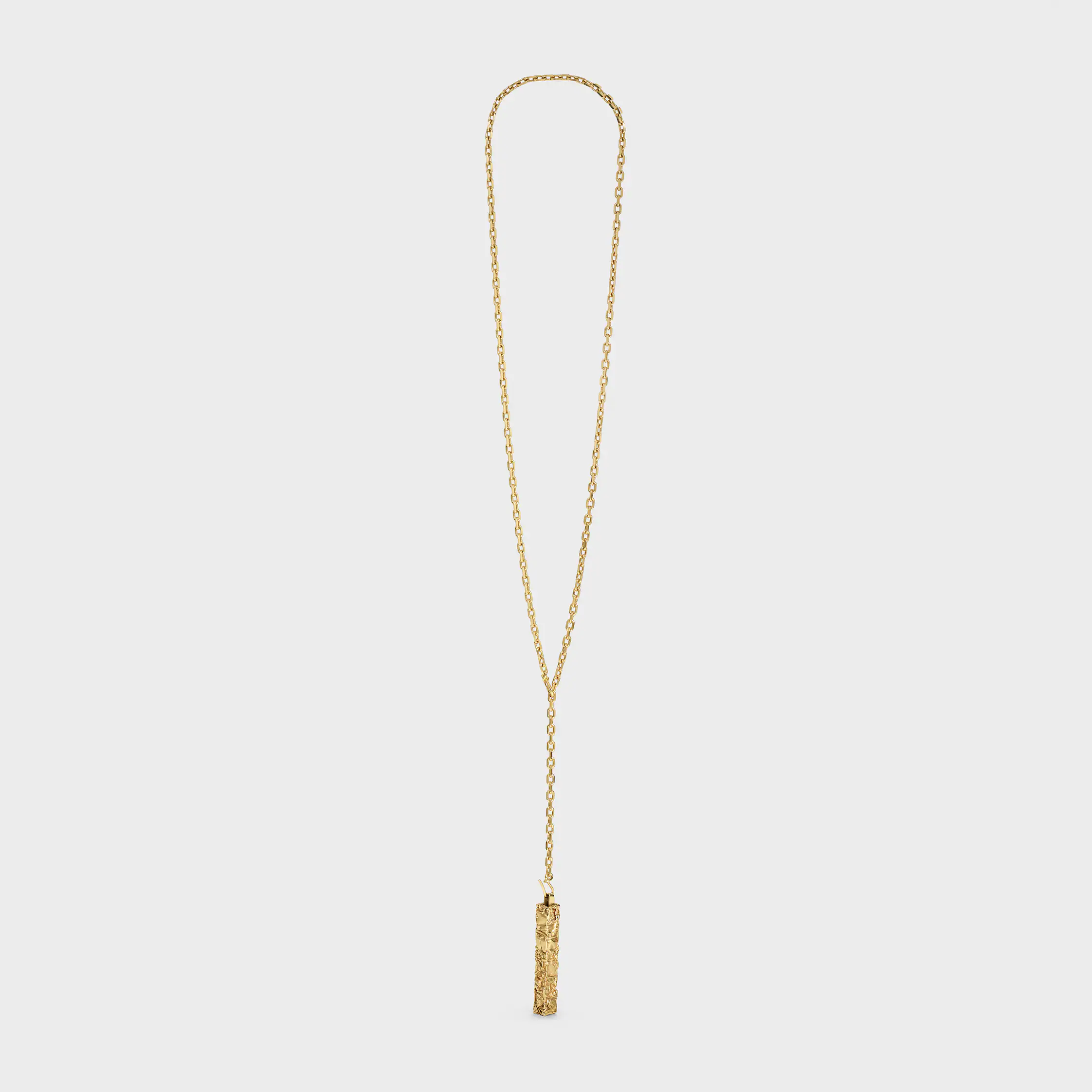 Celine César Project Compression Necklace in Vermeil