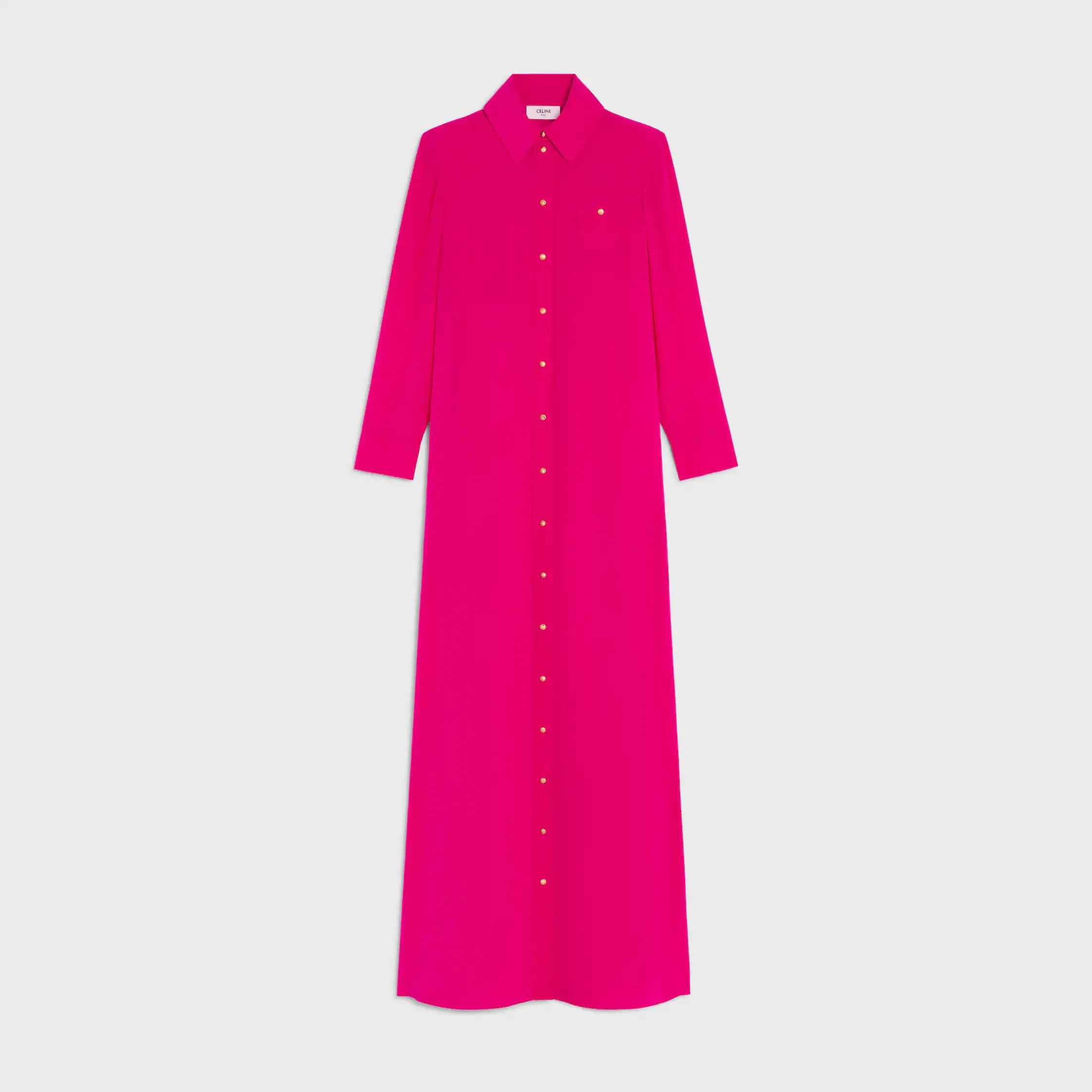 dress IN acetate silk crepe