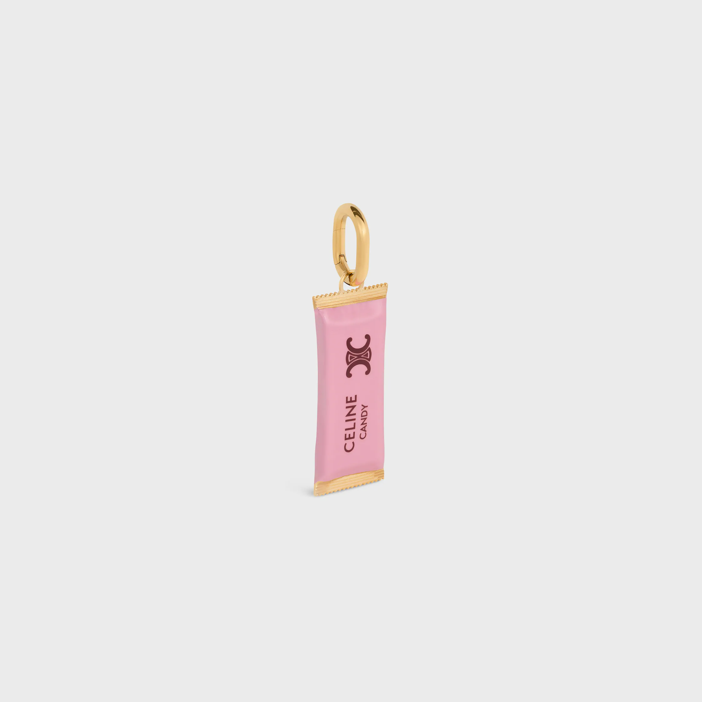 CHARMS CANDY BAR IN ENAMEL AND BRASS WITH GOLD FINISH