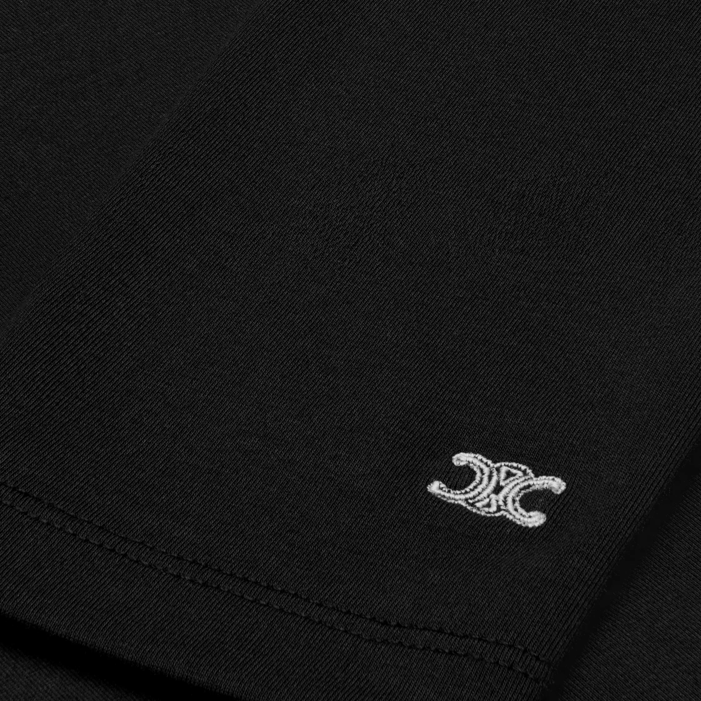 high neck top IN athletic cotton jersey