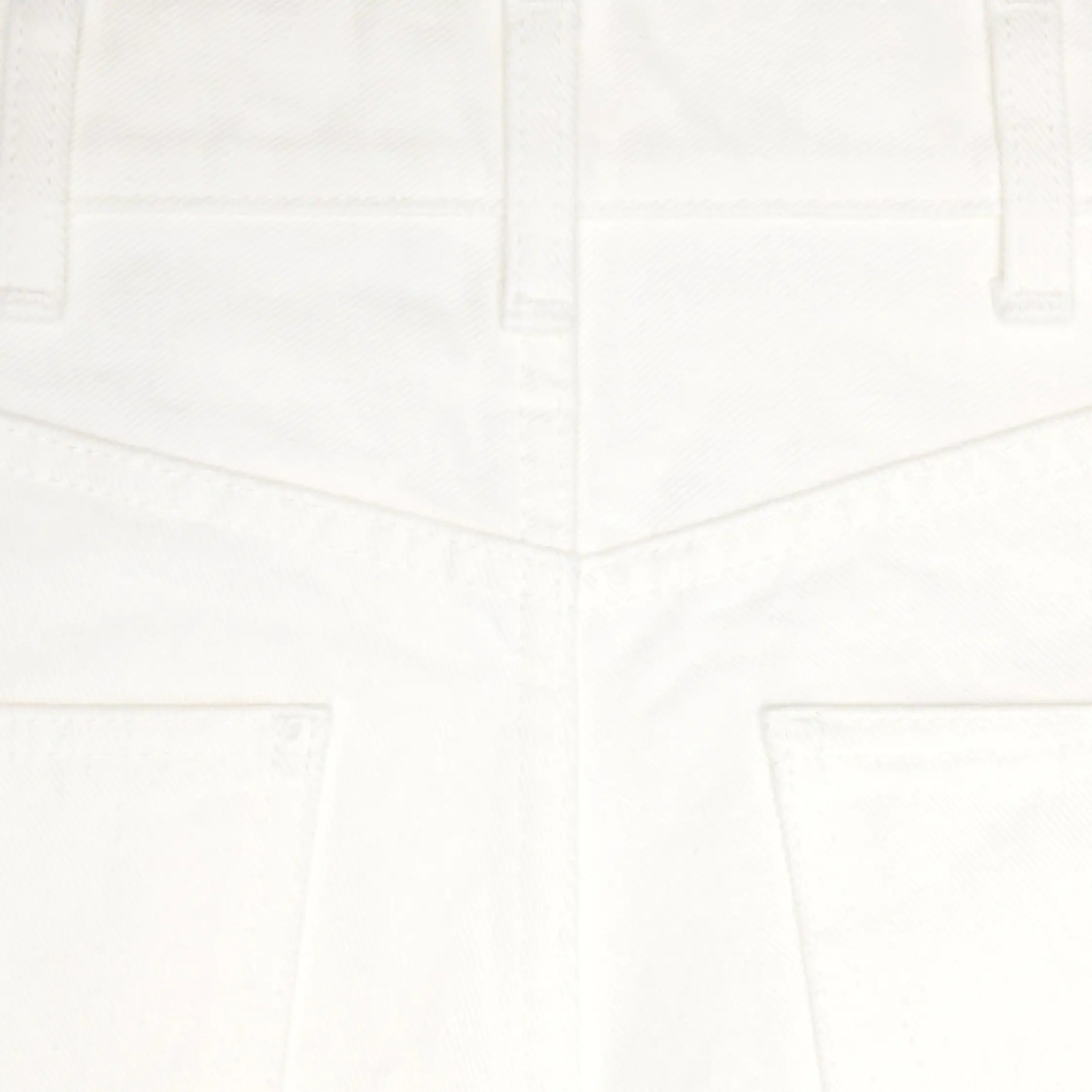 Jane flared jeans in optic white wash denim