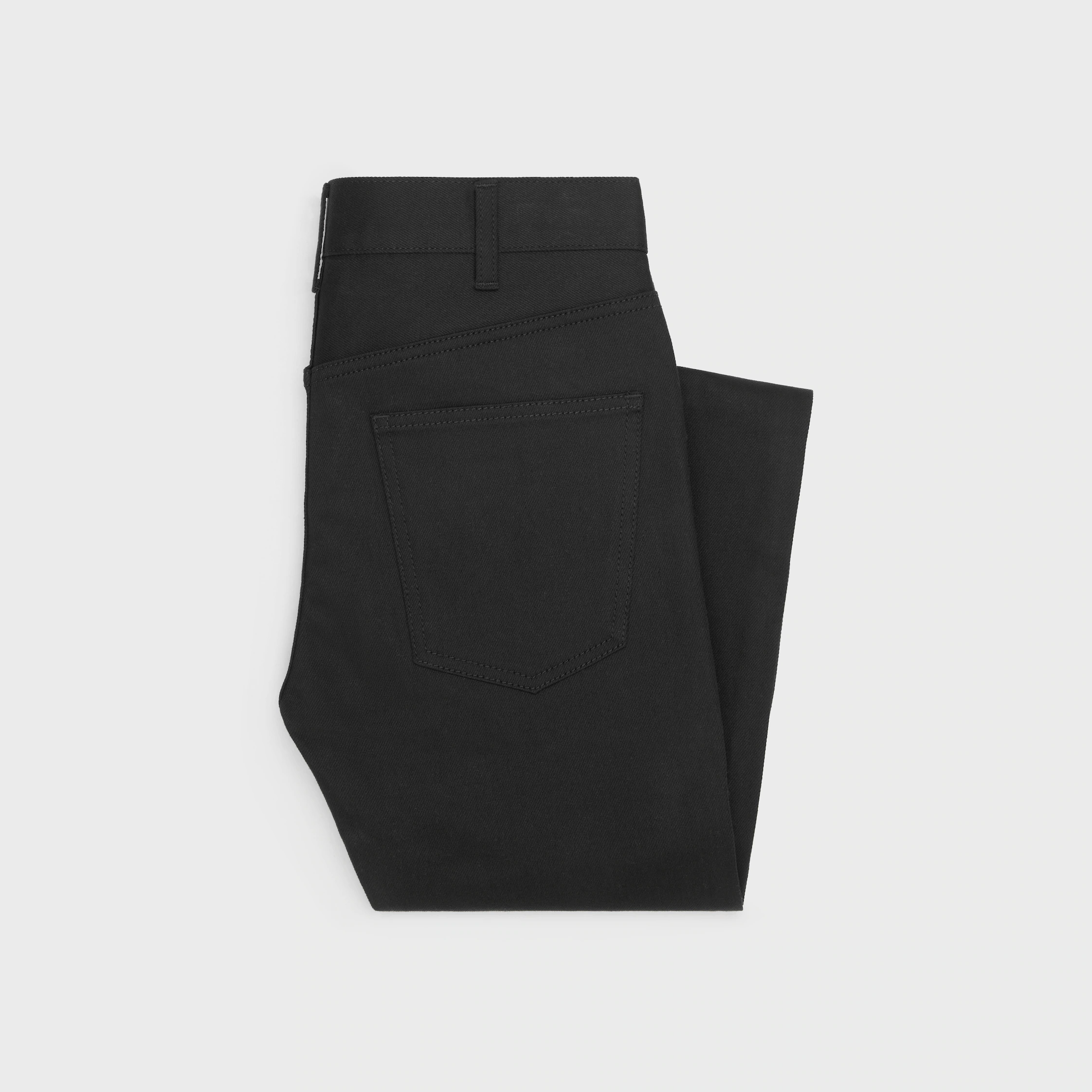 skinny jeans in vintage pure black denim