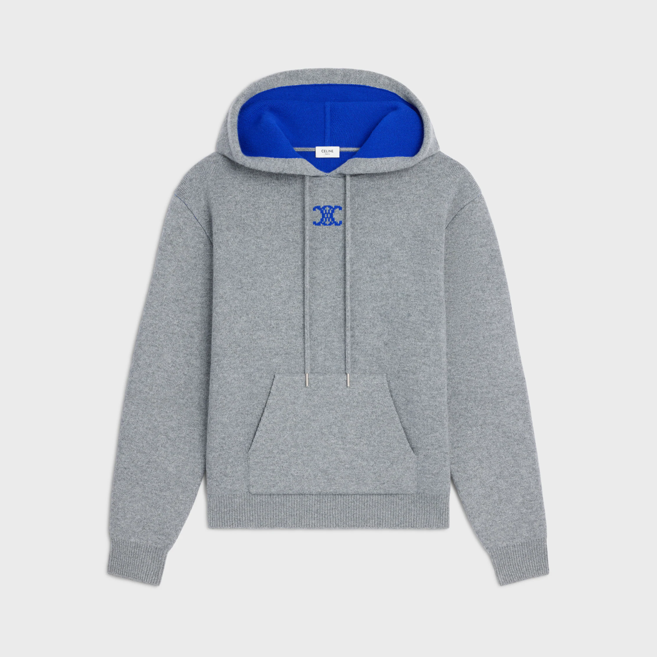 hooded sweater IN cashmere