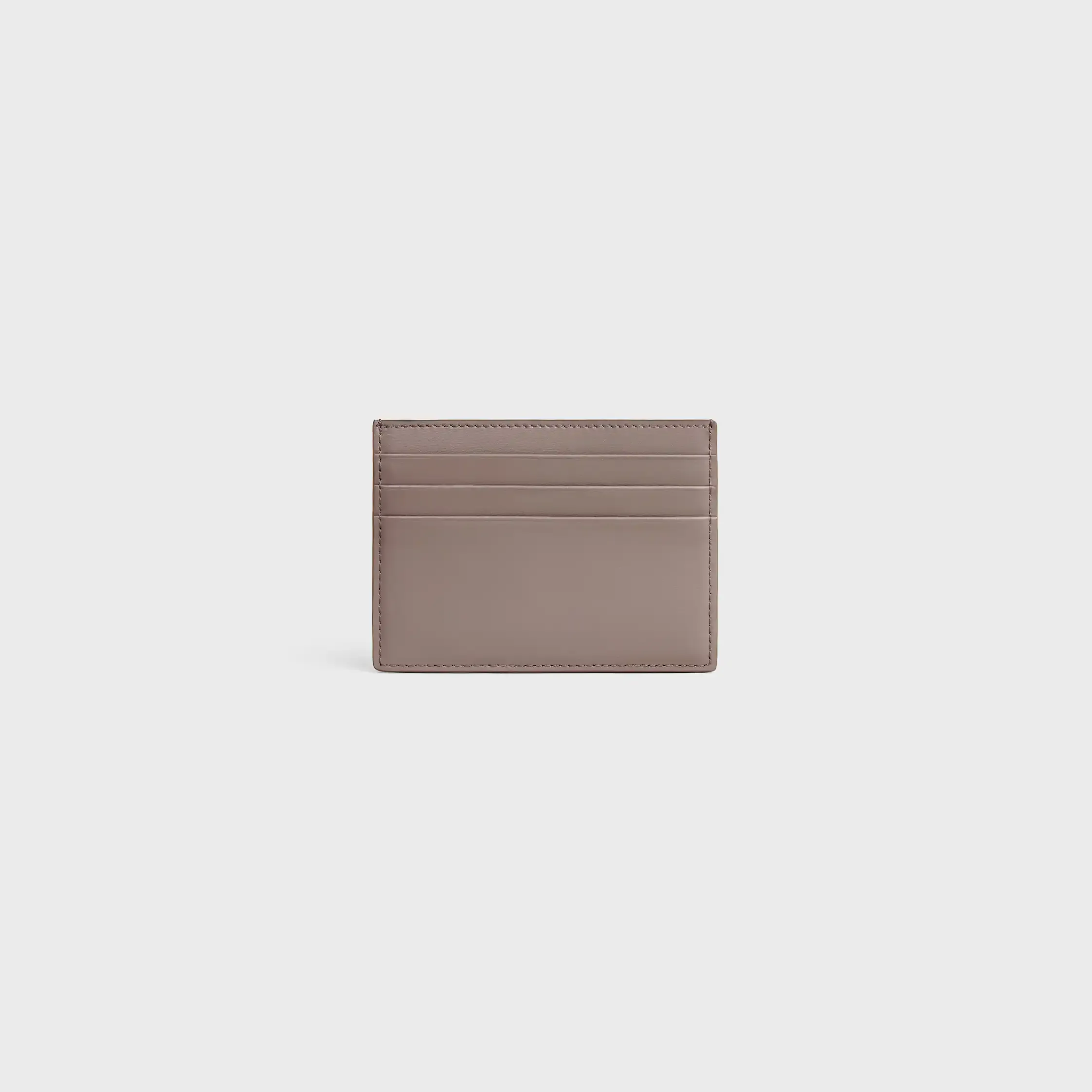 CARD HOLDER TRIOMPHE IN Shiny calfskin