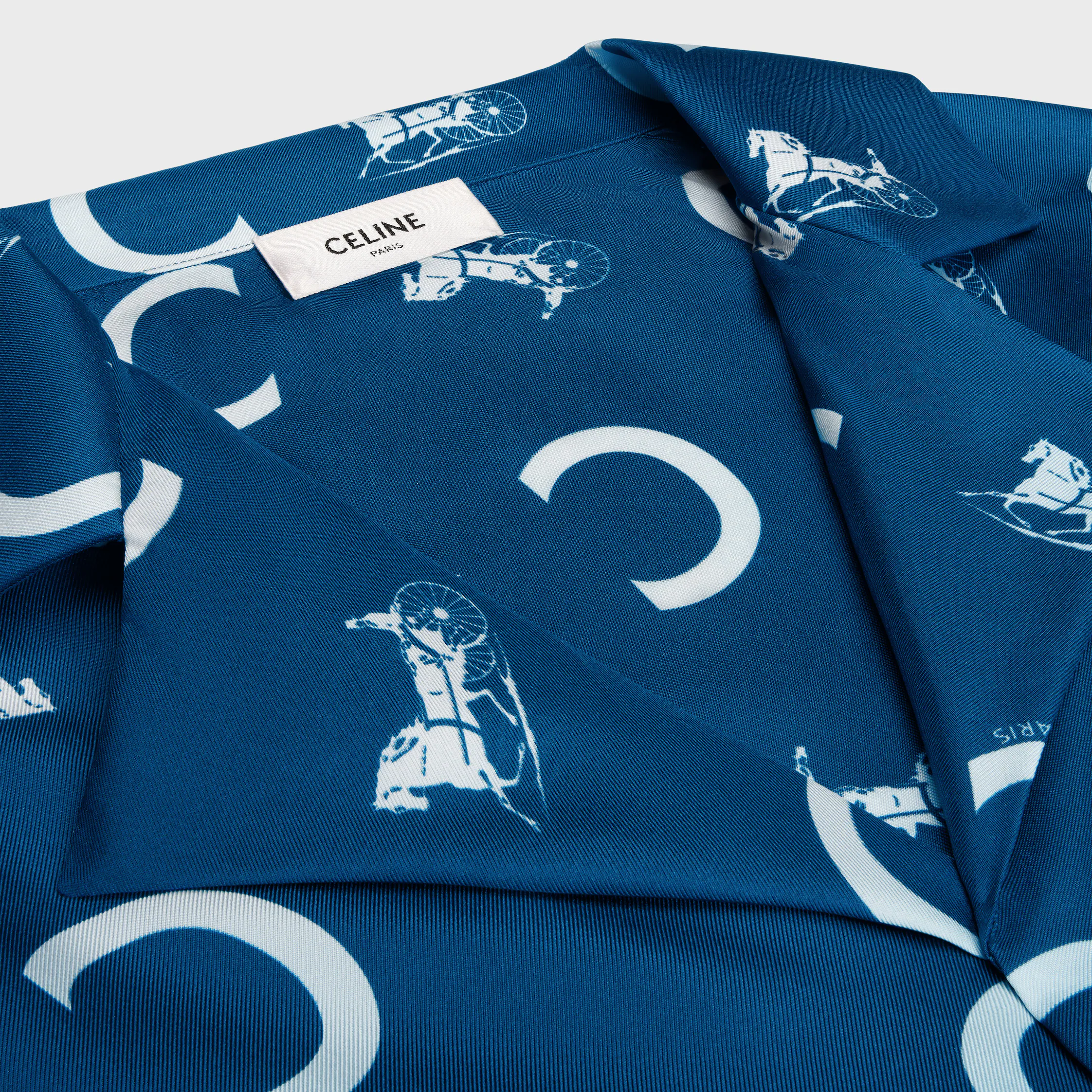 scout shirt IN SILK TWILL