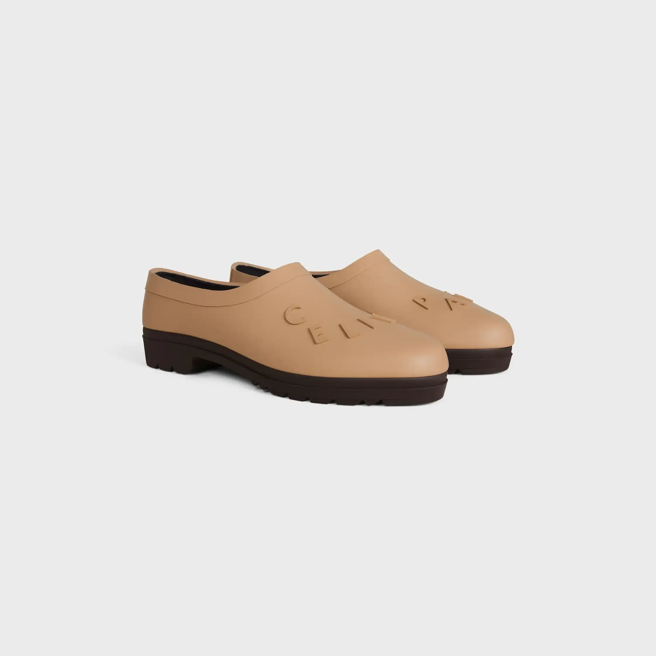 GARDEN CLOG IN NATURAL RUBBER
