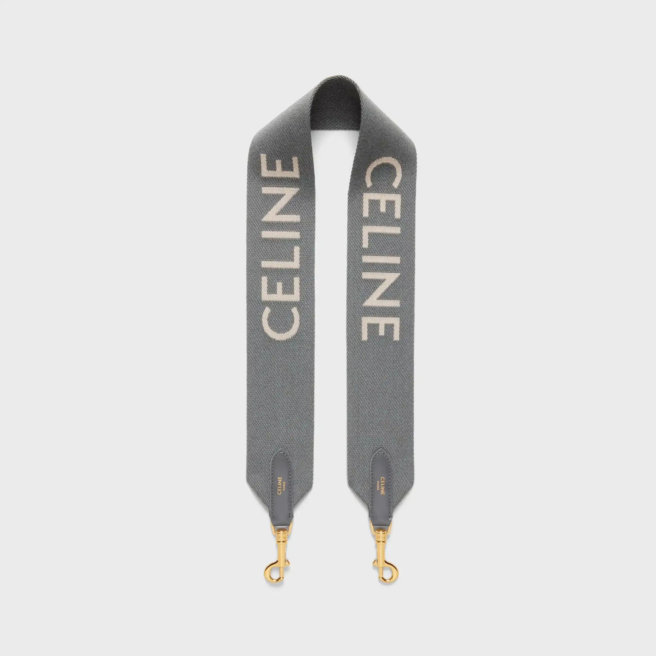 Short Strap in Wool with Celine jacquard