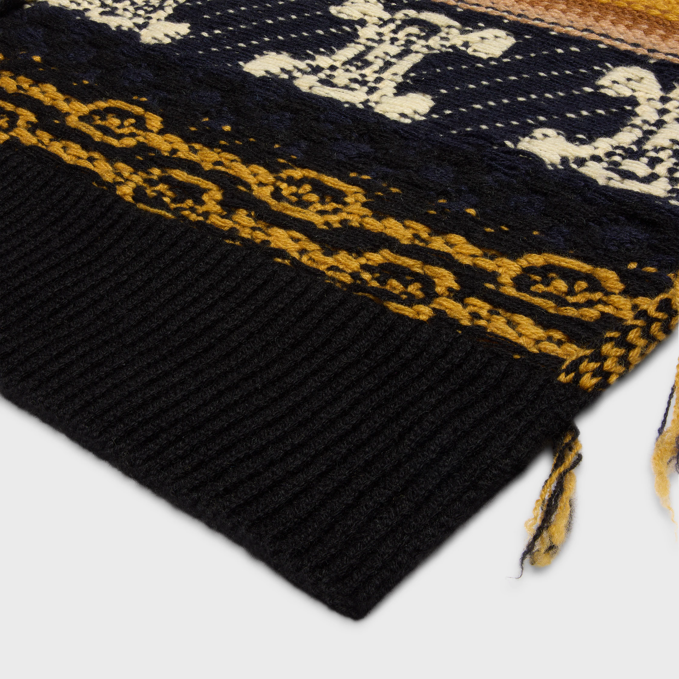 scarf IN jacquard cashmere