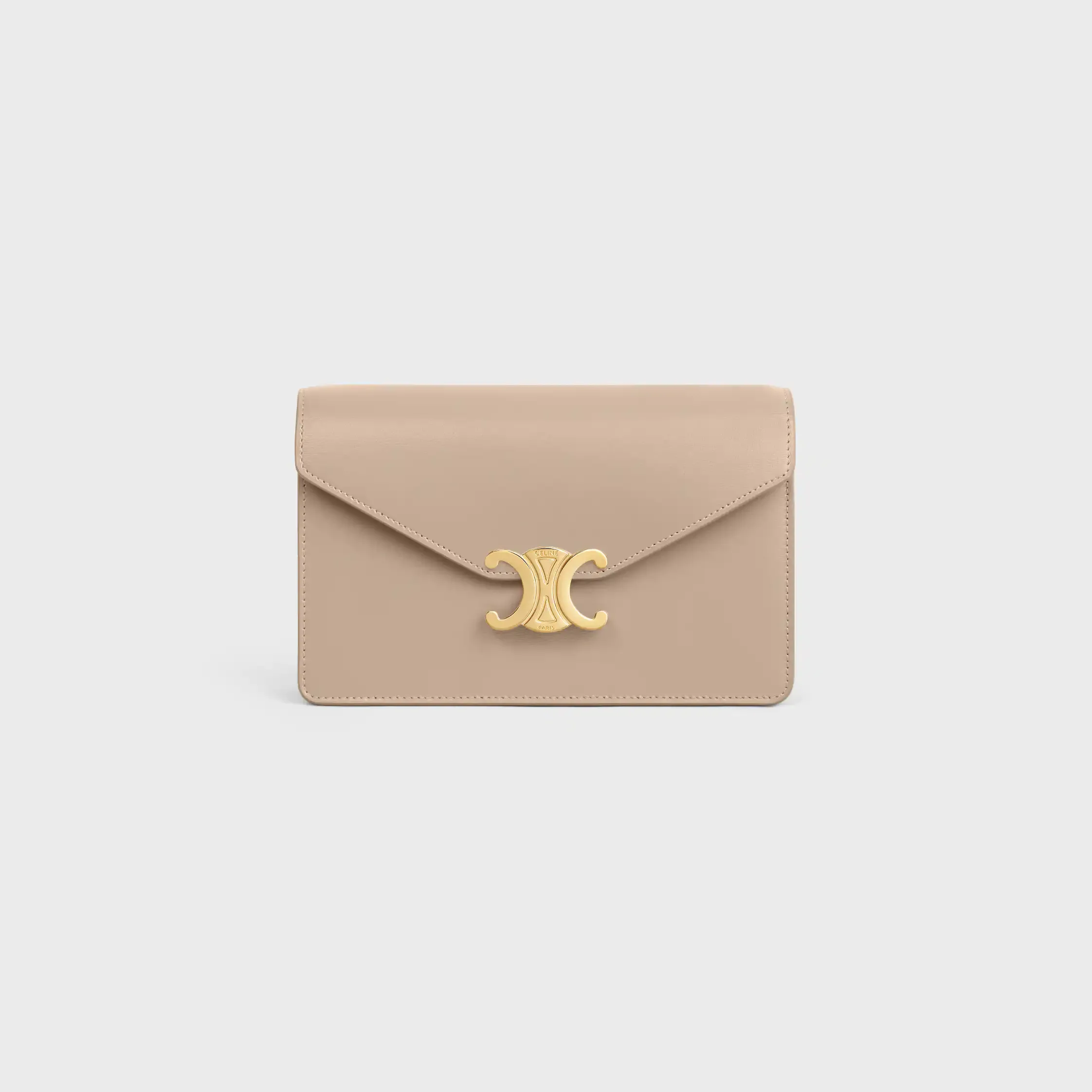 WALLET ON CHAIN MARGO IN Shiny calfskin