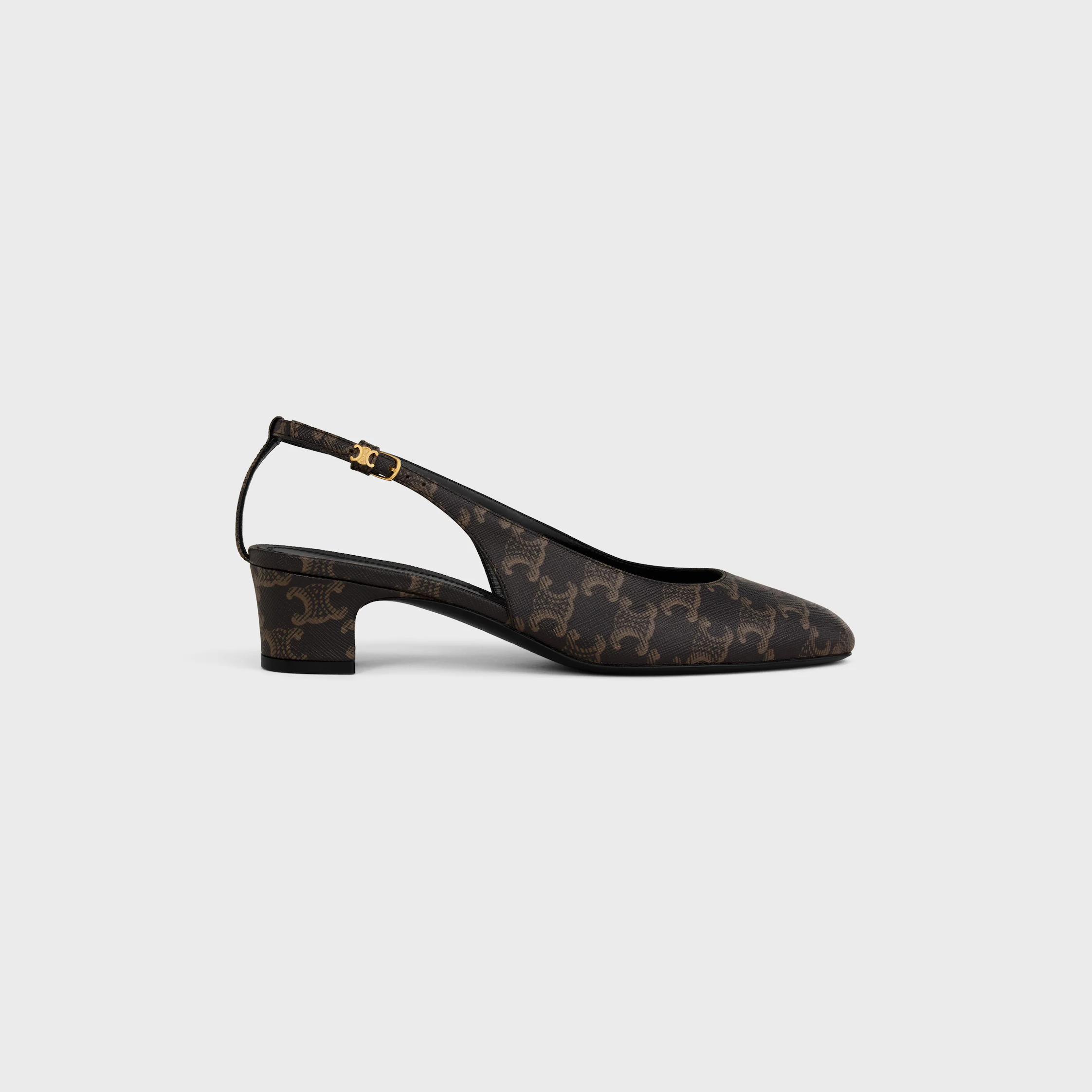 NEO CITY SLINGBACK IN TRIOMPHE COATED FABRIC