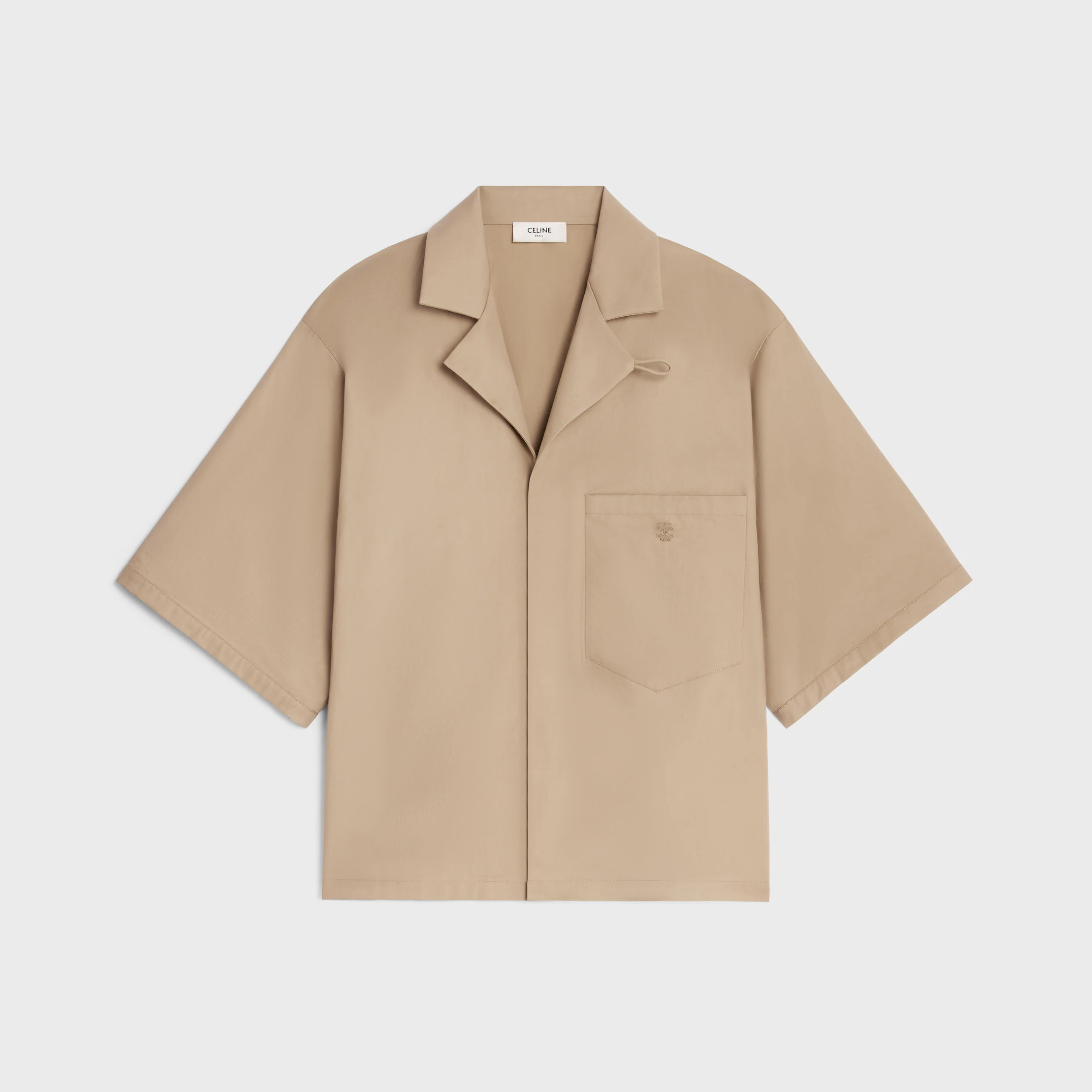 SCOUT SHIRT IN LIGHT COTTON GABARDINE