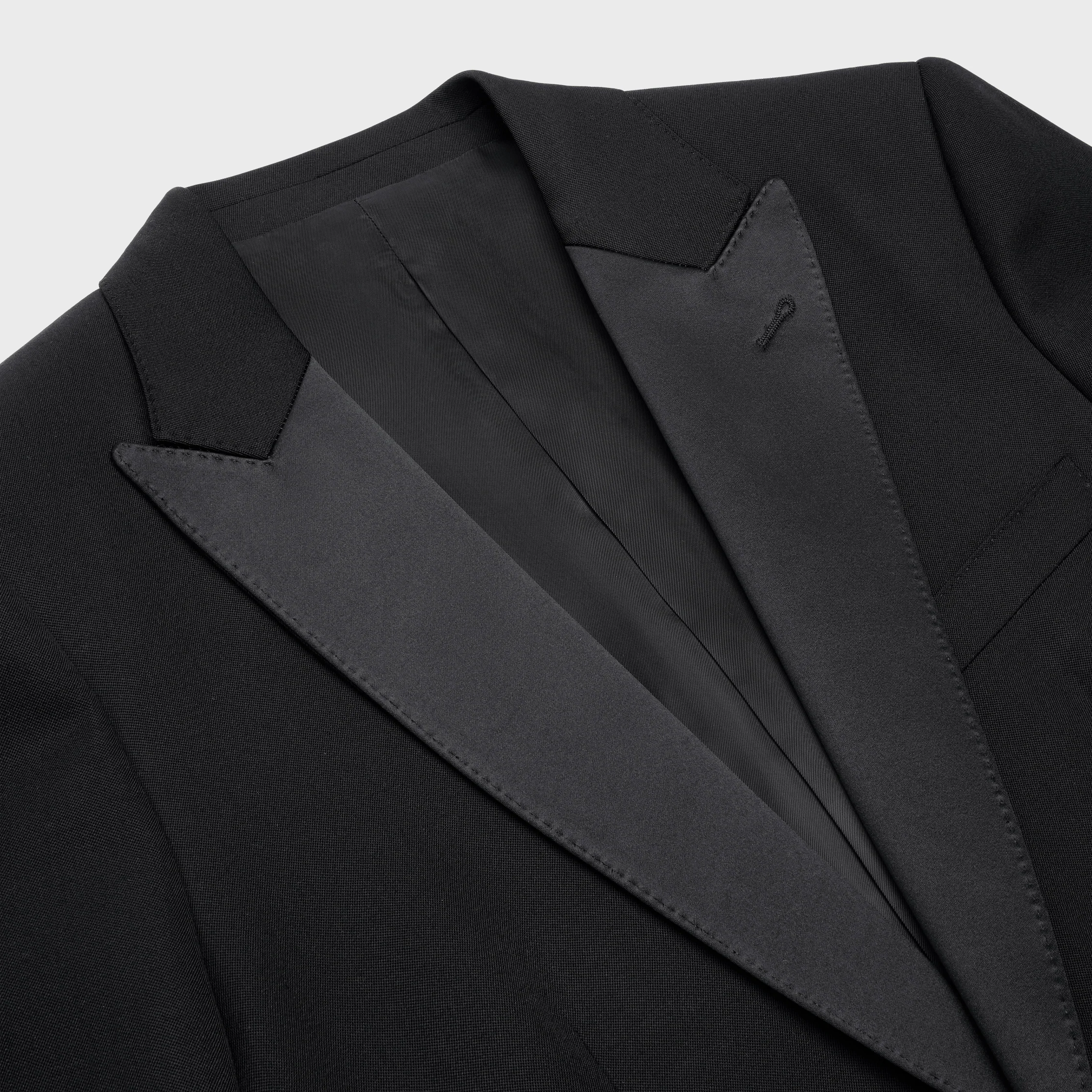 classic tux jacket IN grain de poudre wool