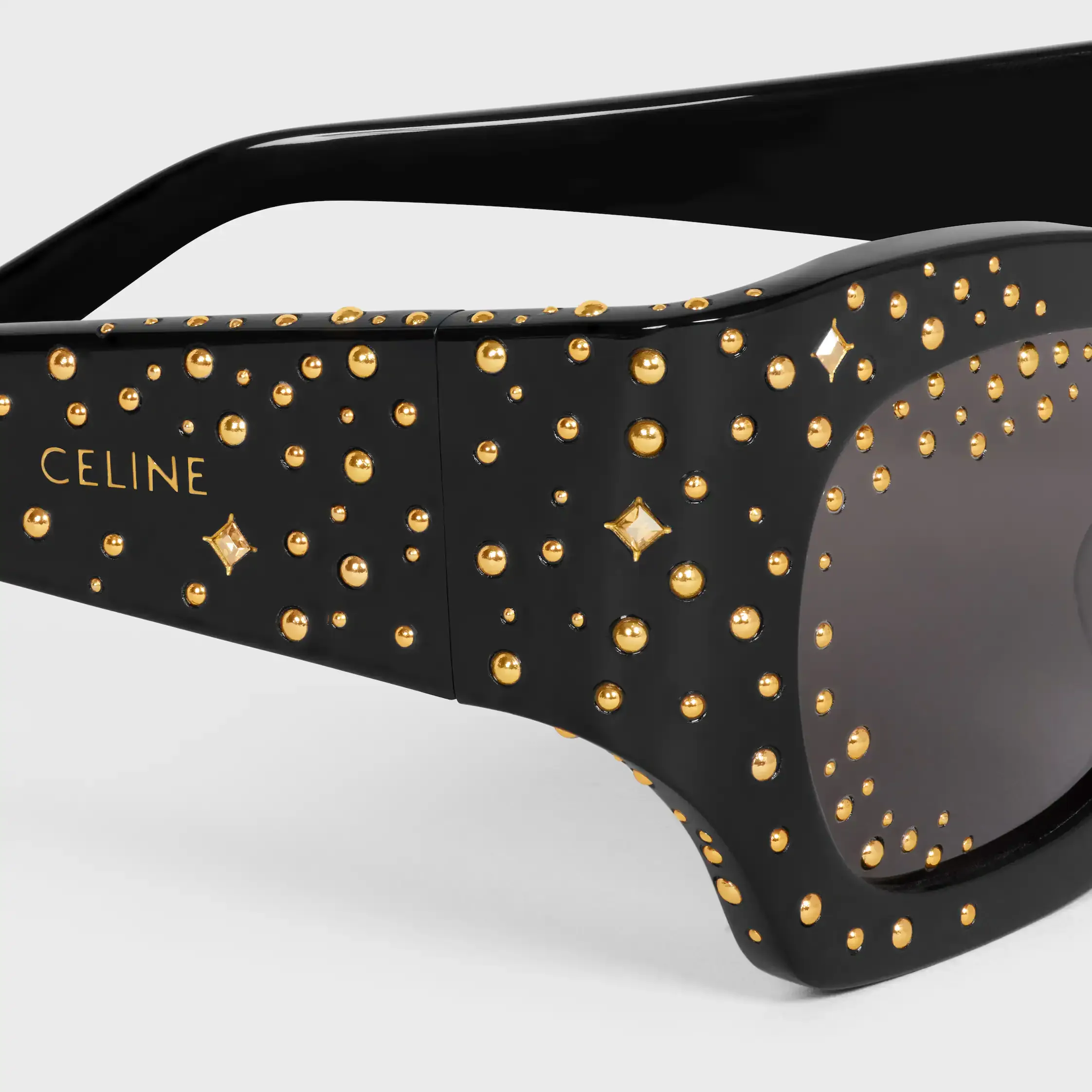 Graphic S333 sunglasses in Acetate with Crystals and Metal