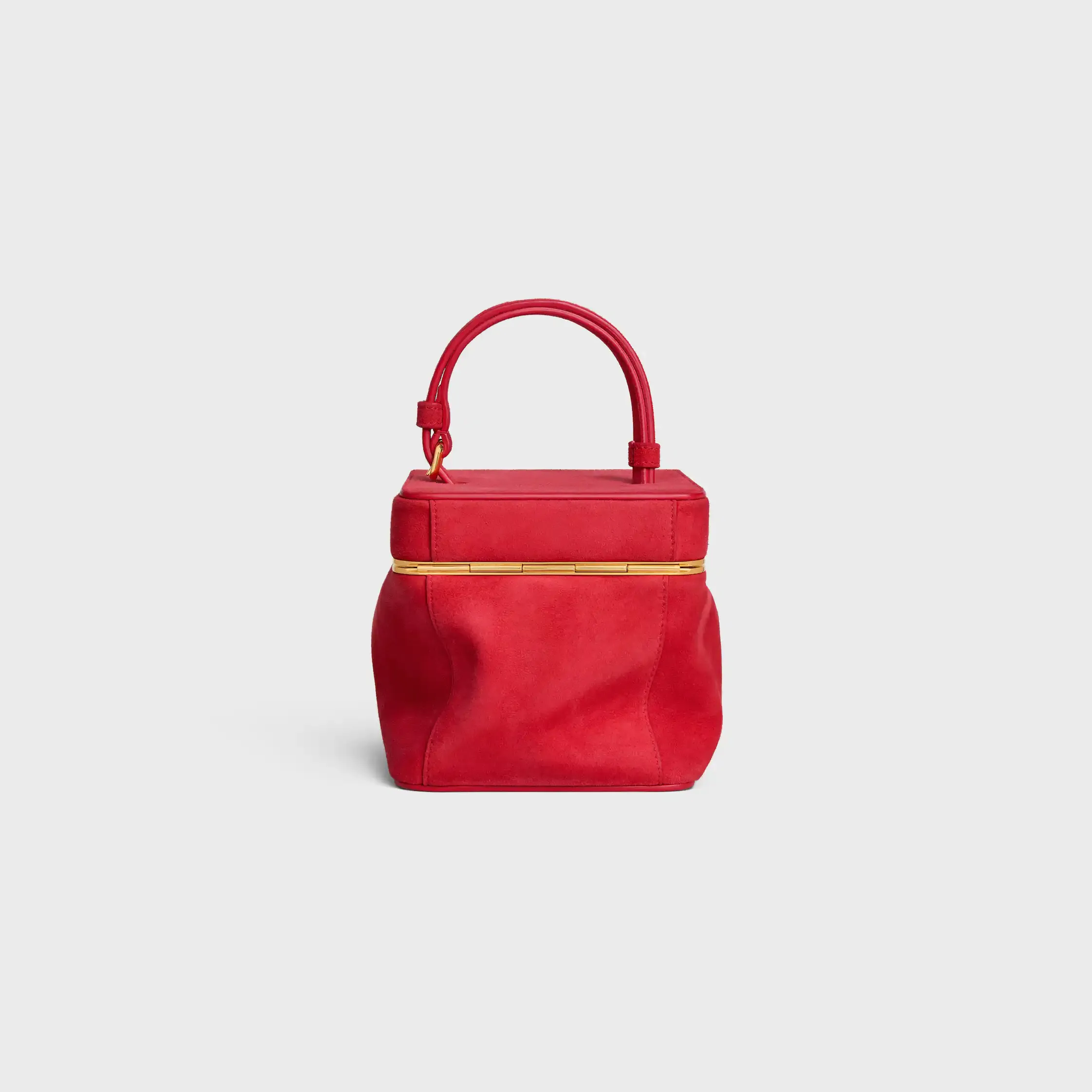 CUBE IN SUEDE GOATSKIN