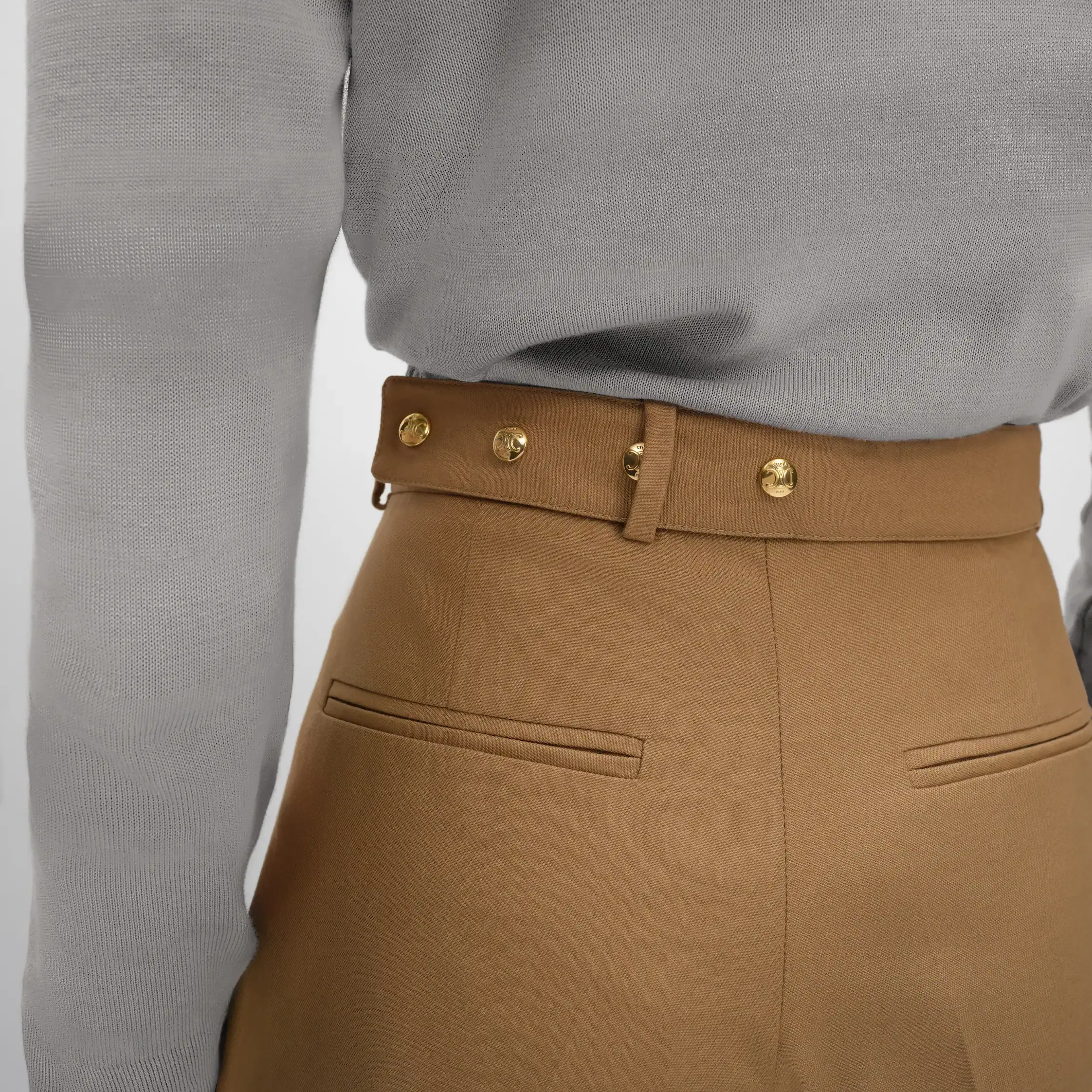 docks trousers IN cotton twill