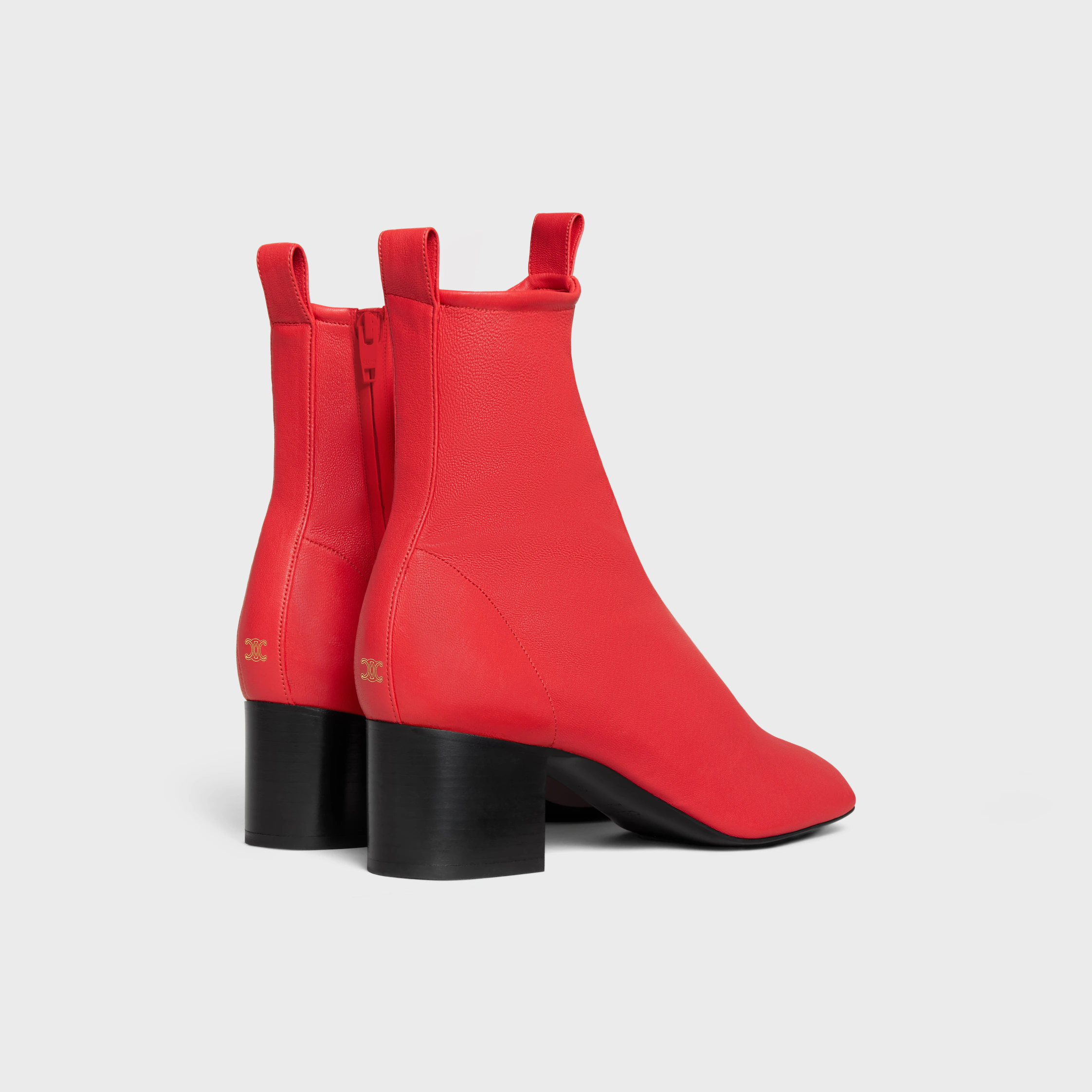 CHERI - ZIPPED BOOT IN Stretch Lambskin