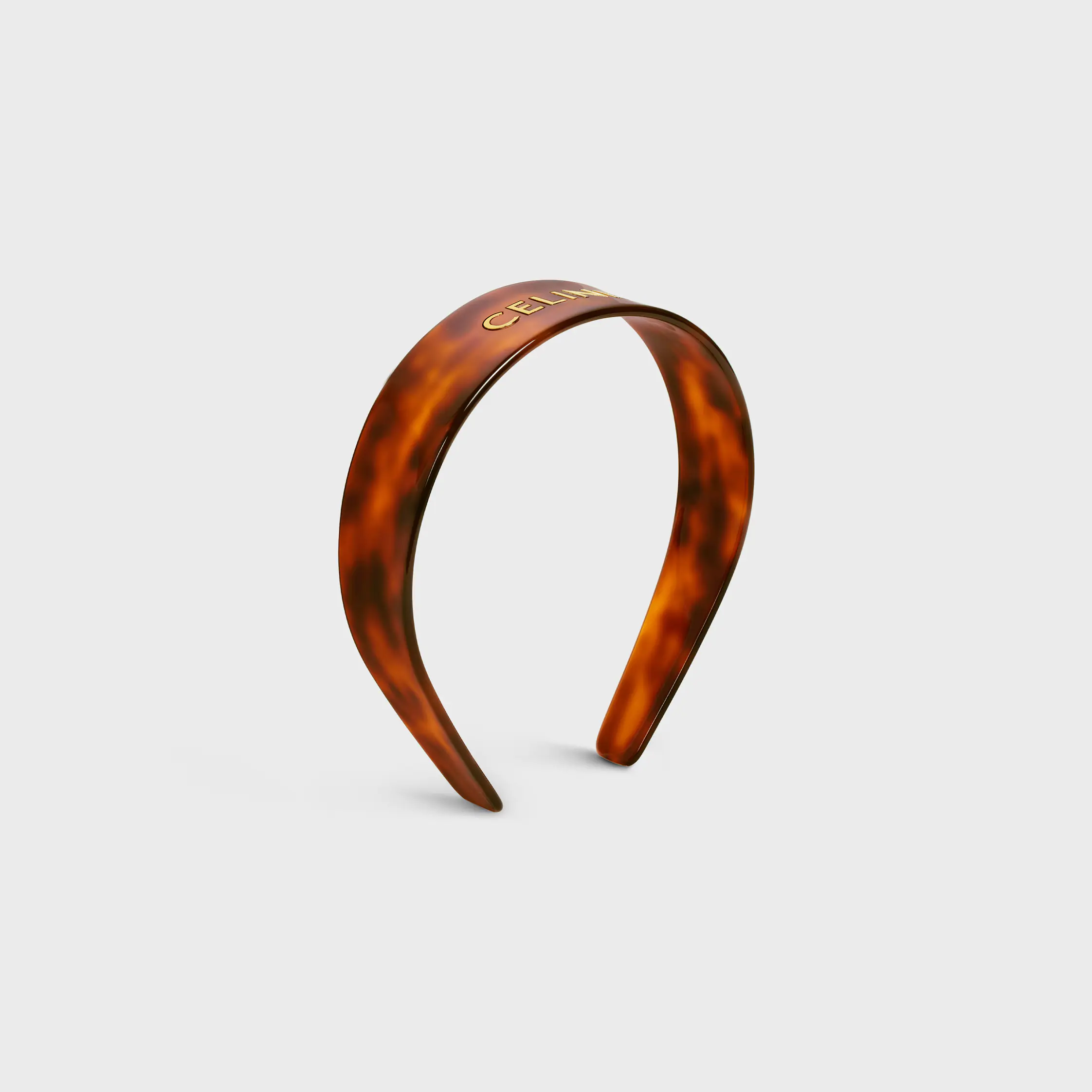 Celine Headband in Acetate and Steel