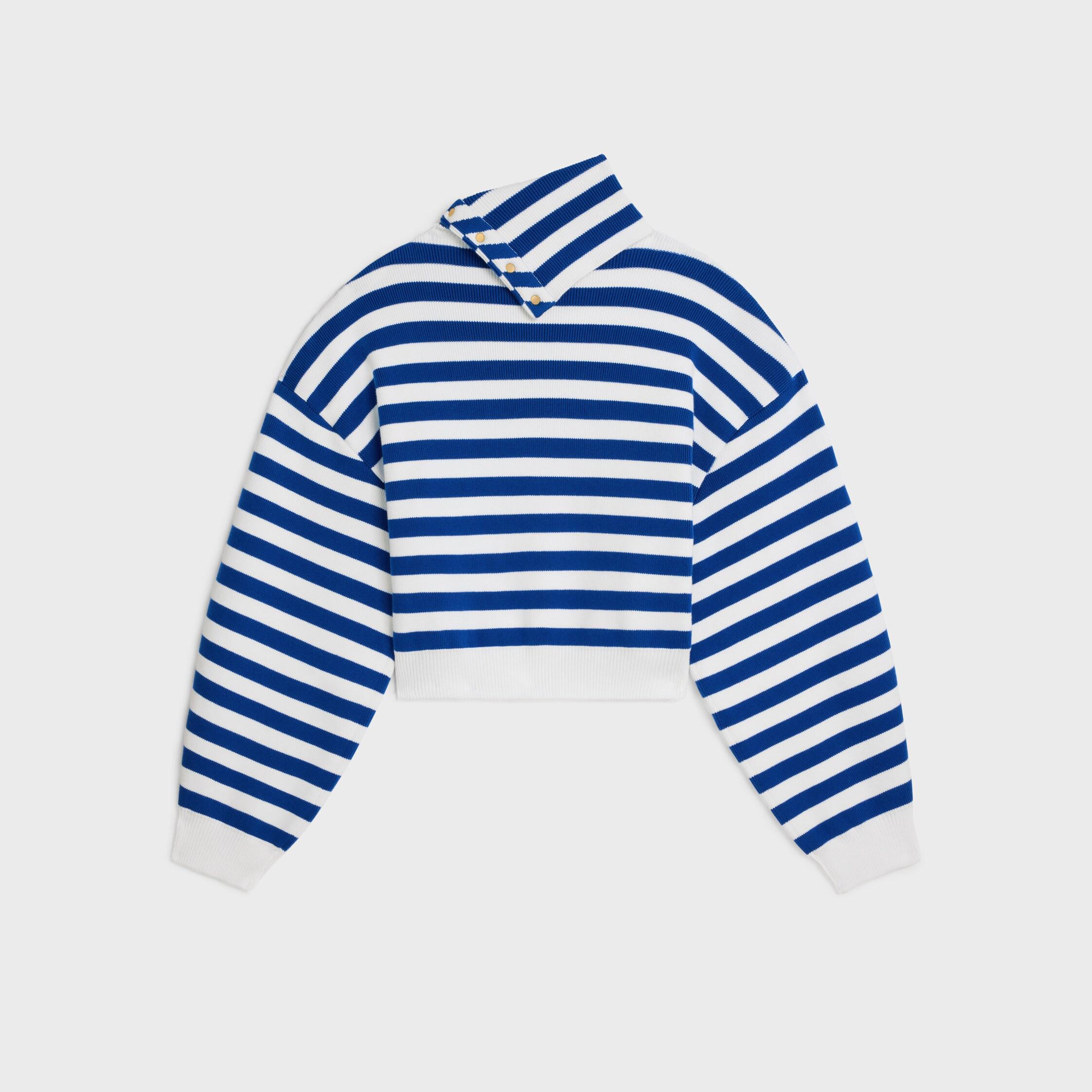 high neck sweater IN cotton