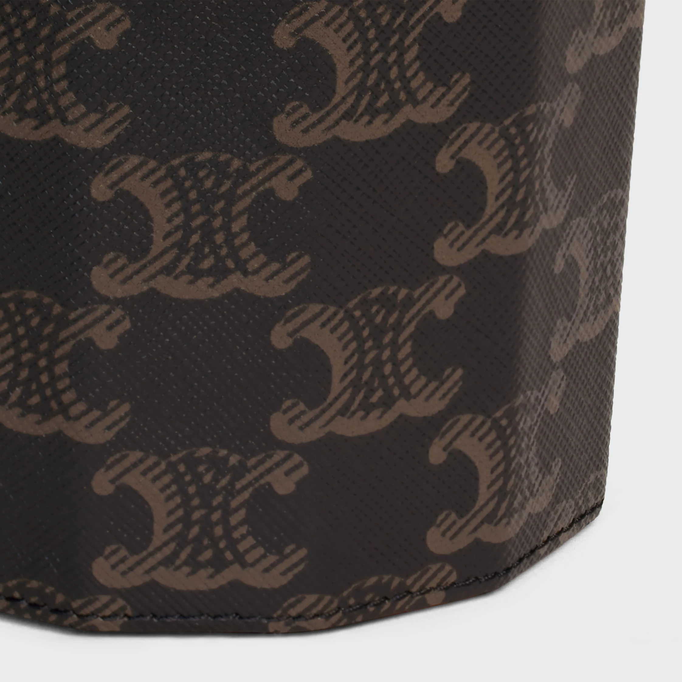 Candle Case in Triomphe Canvas and Calfskin