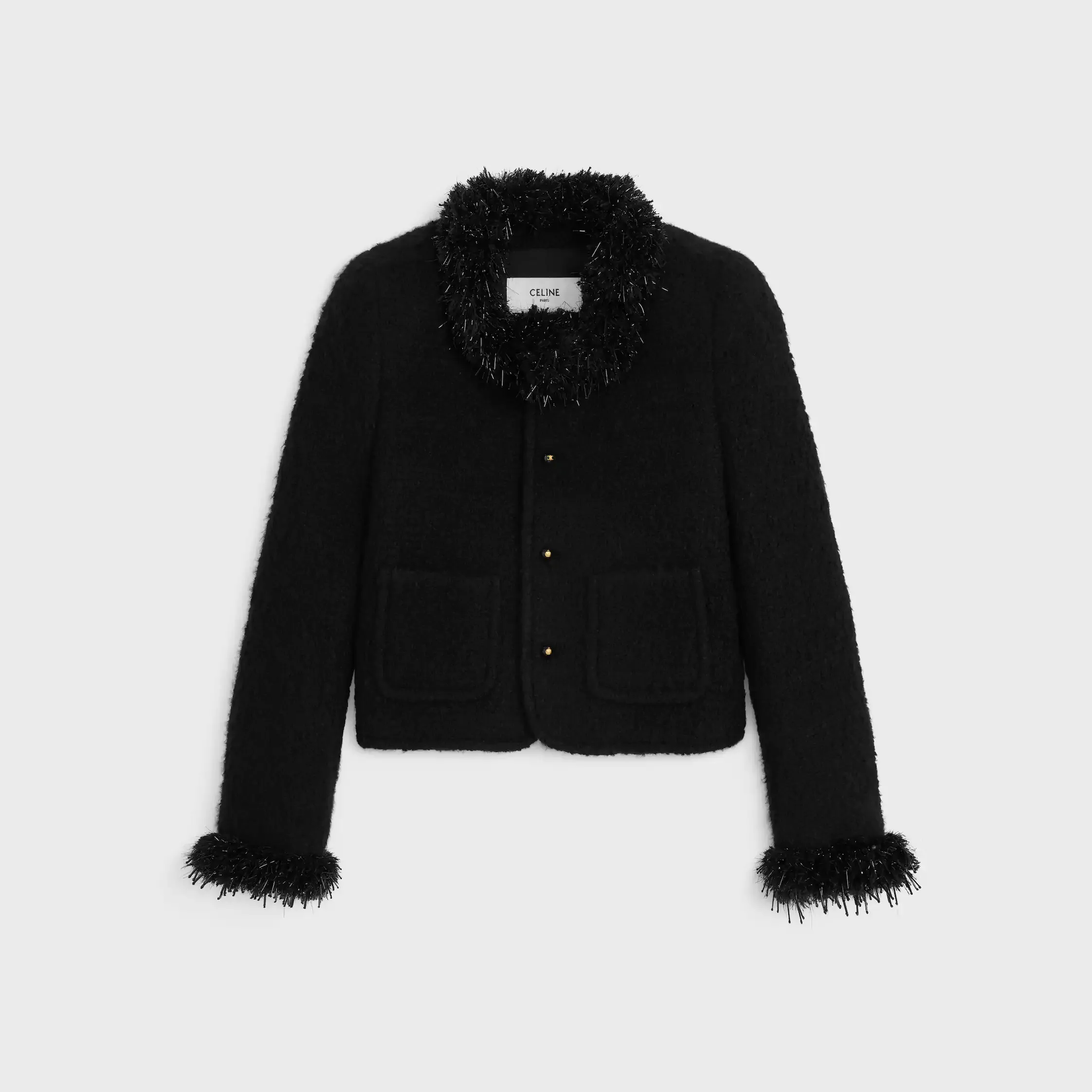 chelsea jacket IN cashmere and wool natté