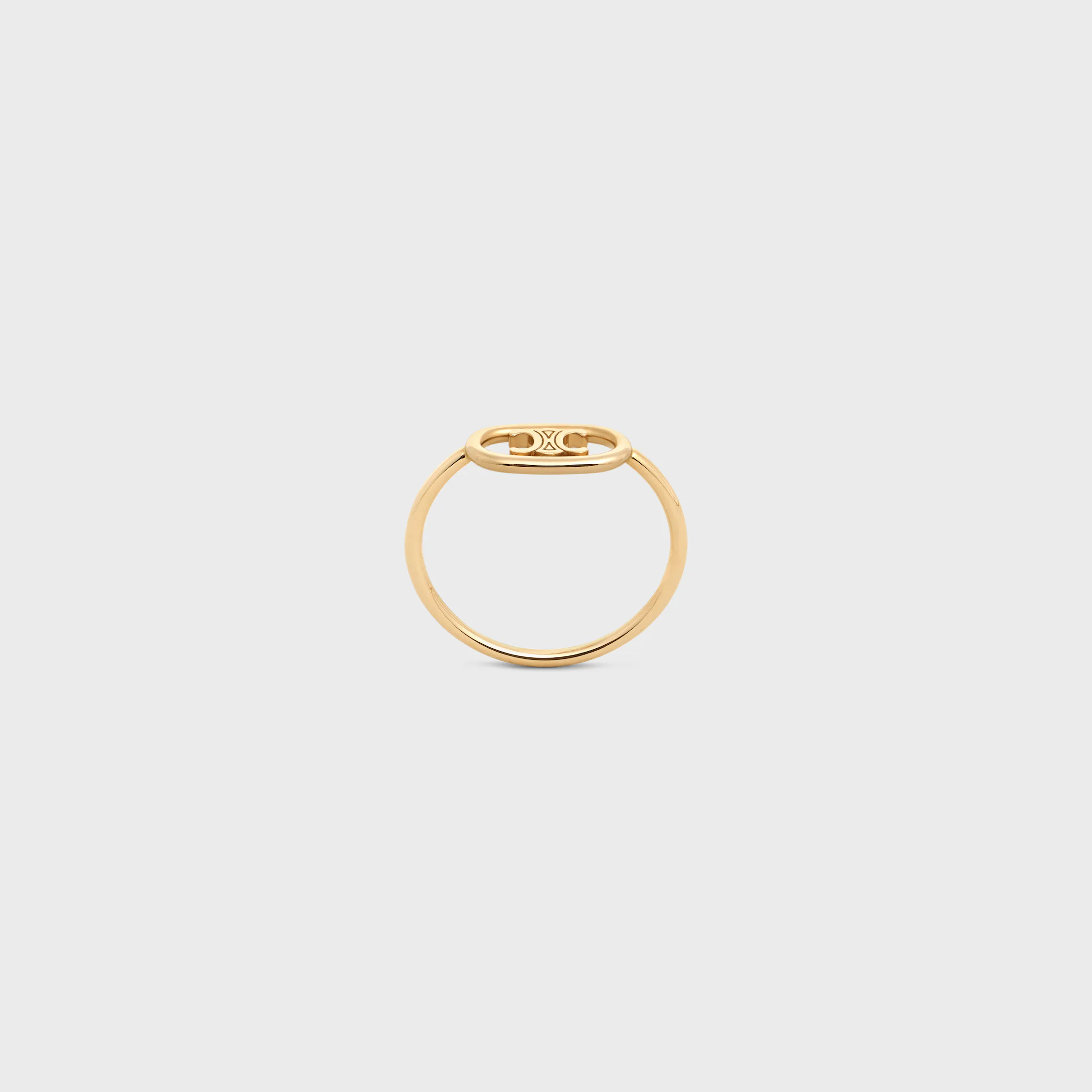 Maillon Triomphe Ring in Yellow Gold