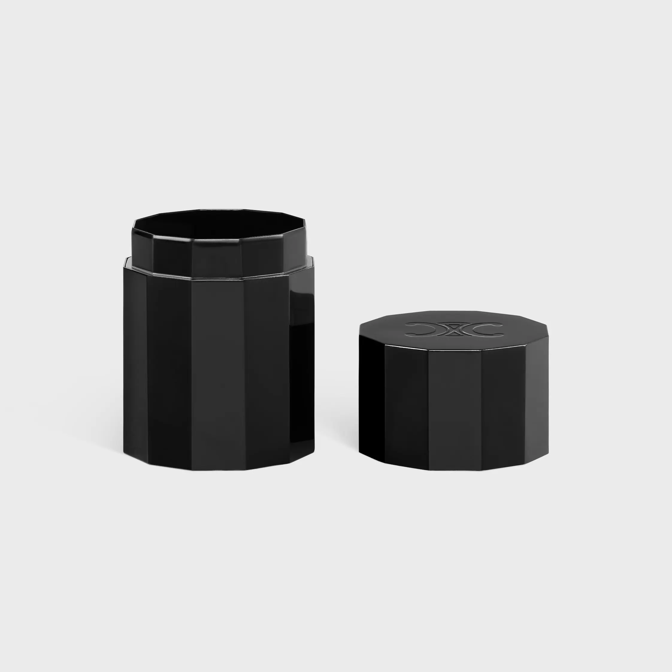 cotton swab pot in aluminium