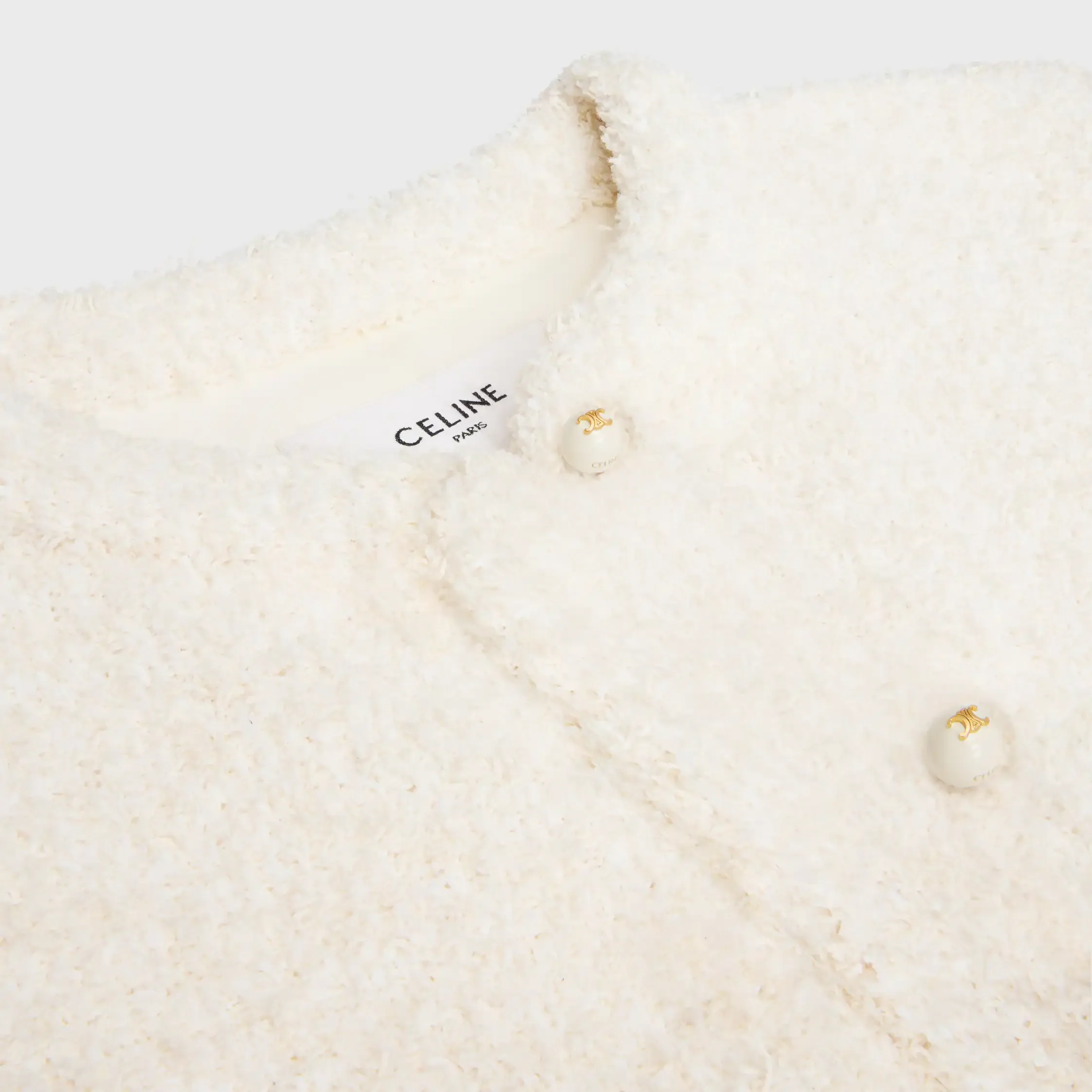cardigan jacket IN cotton natté