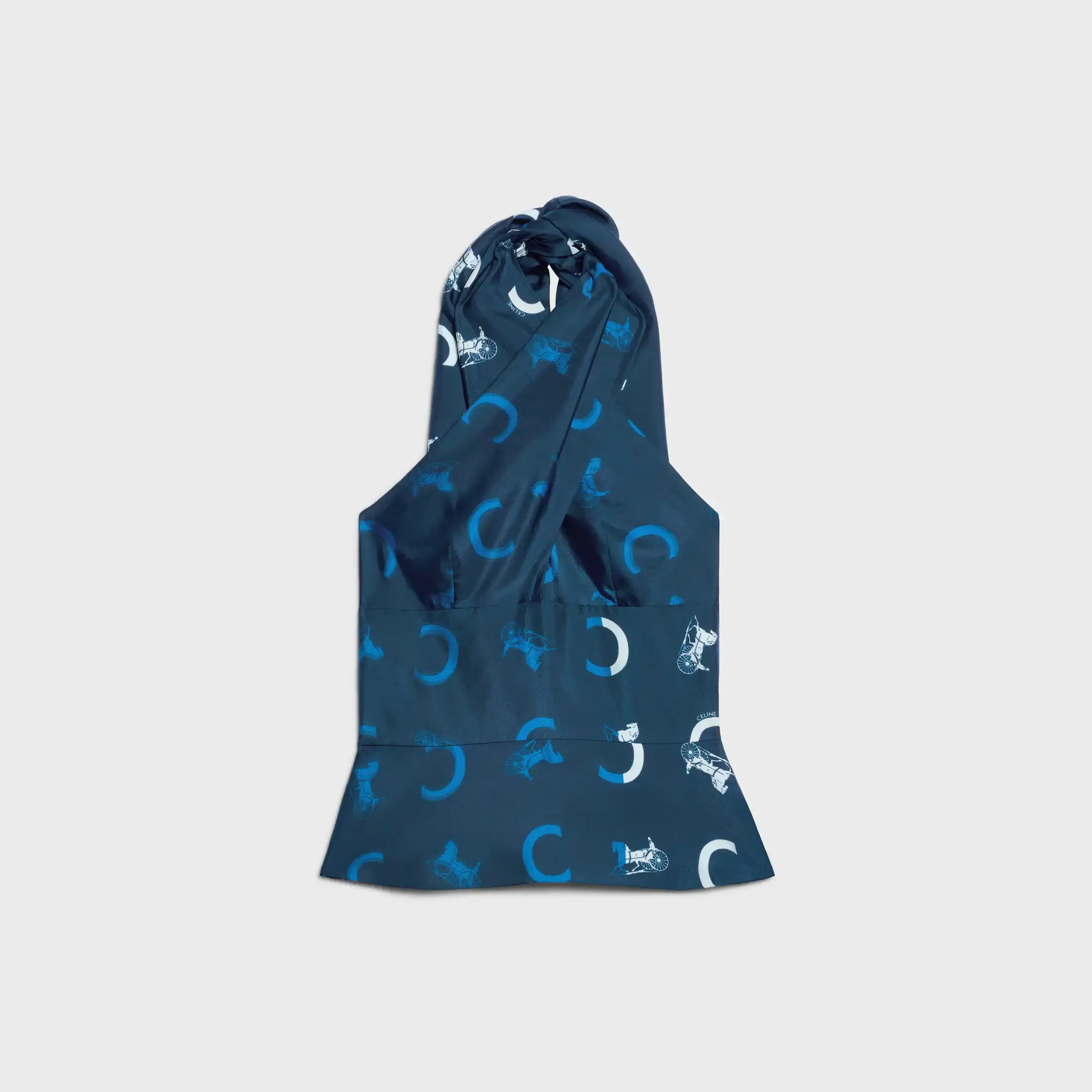 top IN silk twill