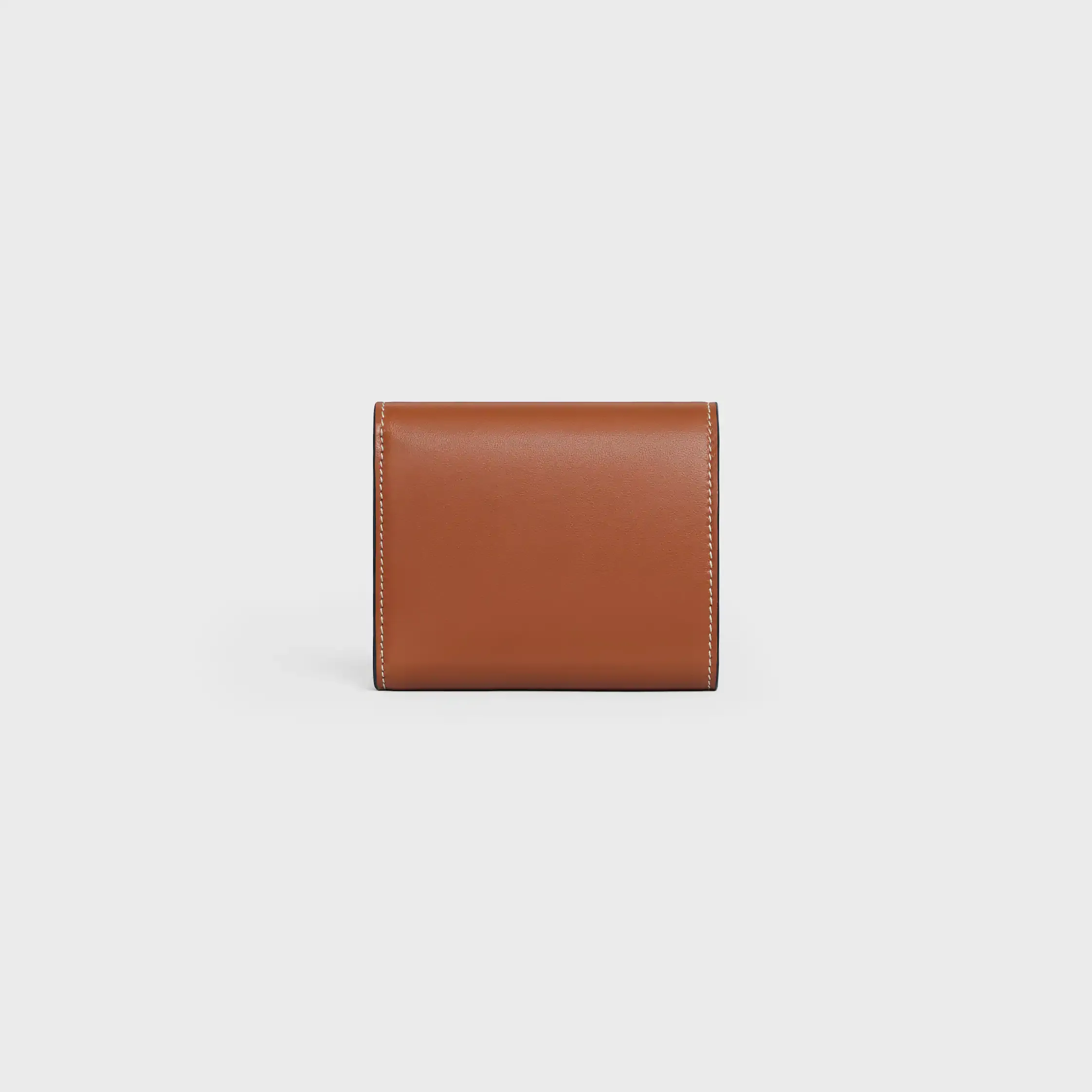Small Flap Wallet TRIOMPHE IN Shiny Smooth Lambskin