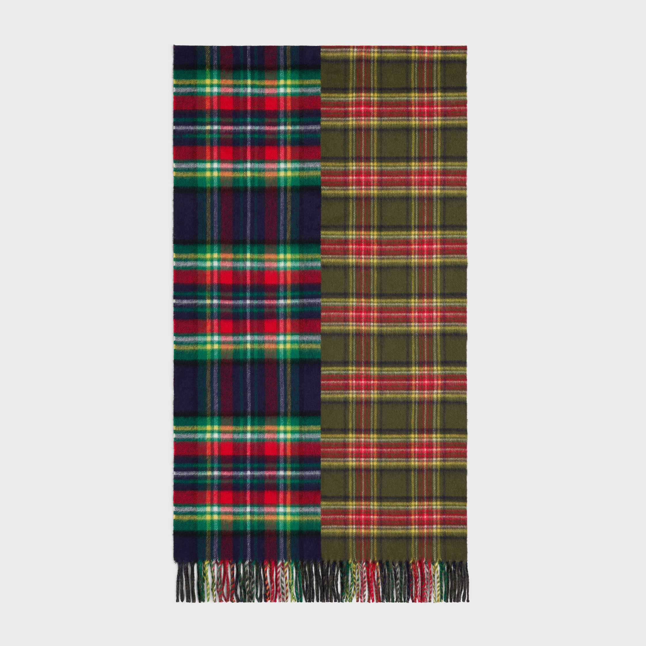 scarf IN double-face cashmere