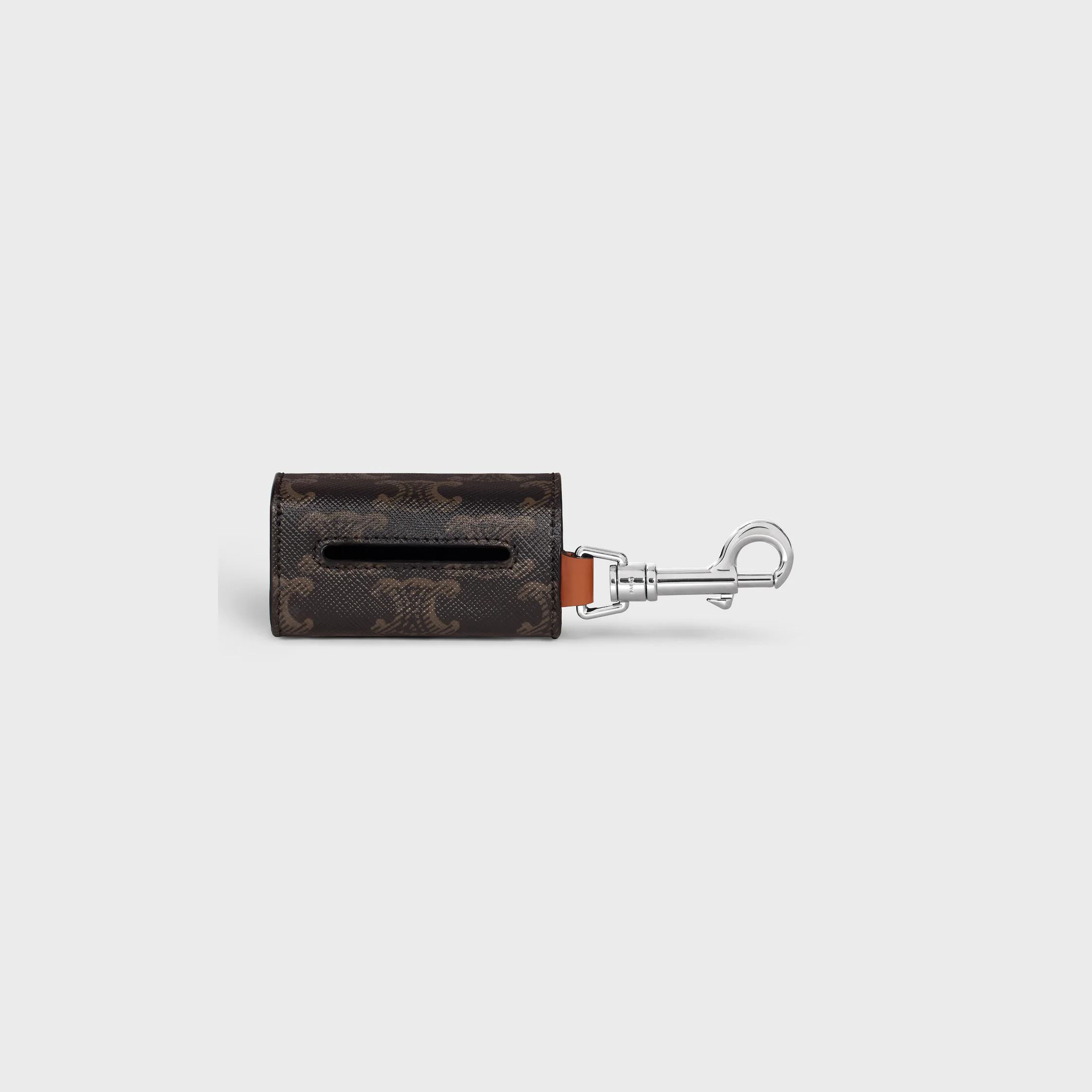 Dog Bags Holder in Triomphe Canvas and Calfskin