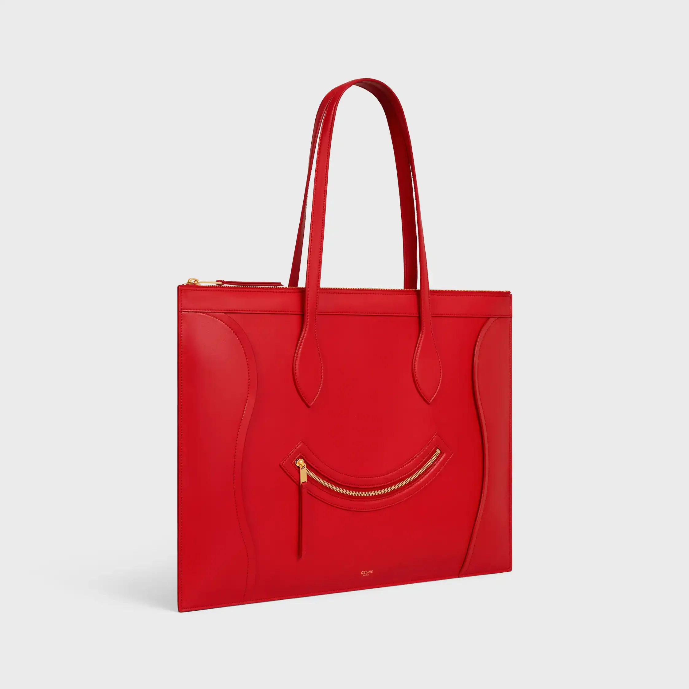 FLAT LUGGAGE IN GLOSSY CALFSKIN
