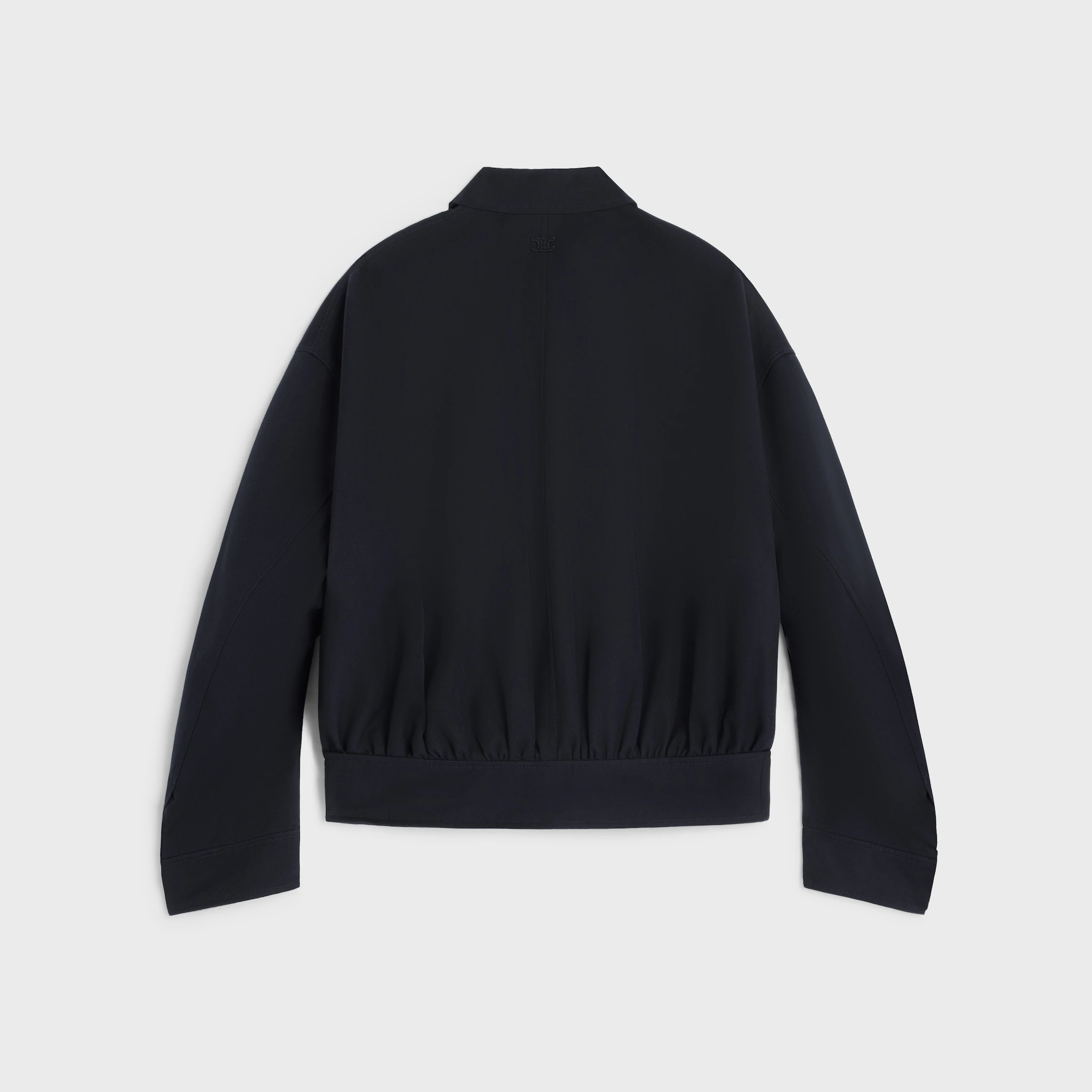 jacket IN WOOL AND COTTON GABARDINE