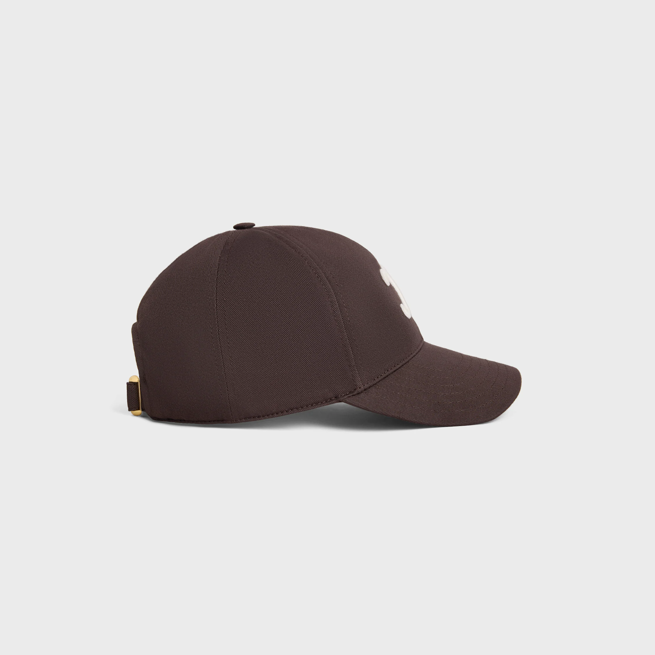 triomphe baseball cap IN WASHED COTTON GABARDINE